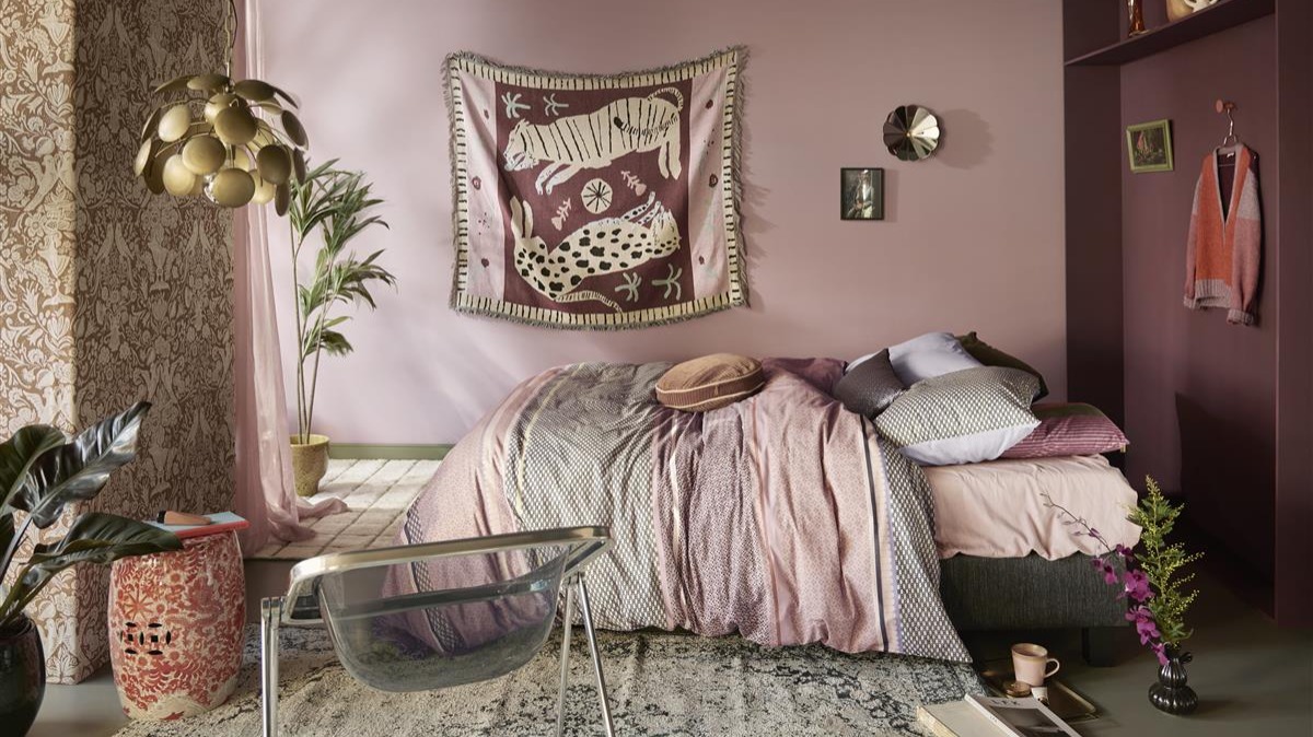 Dekbedovertrek At Home By Beddinghouse Combination - Pastel sideview