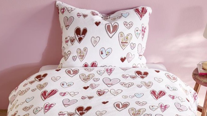 Dekbedovertrek Beddinghouse Kids Sweethearts - Multi close