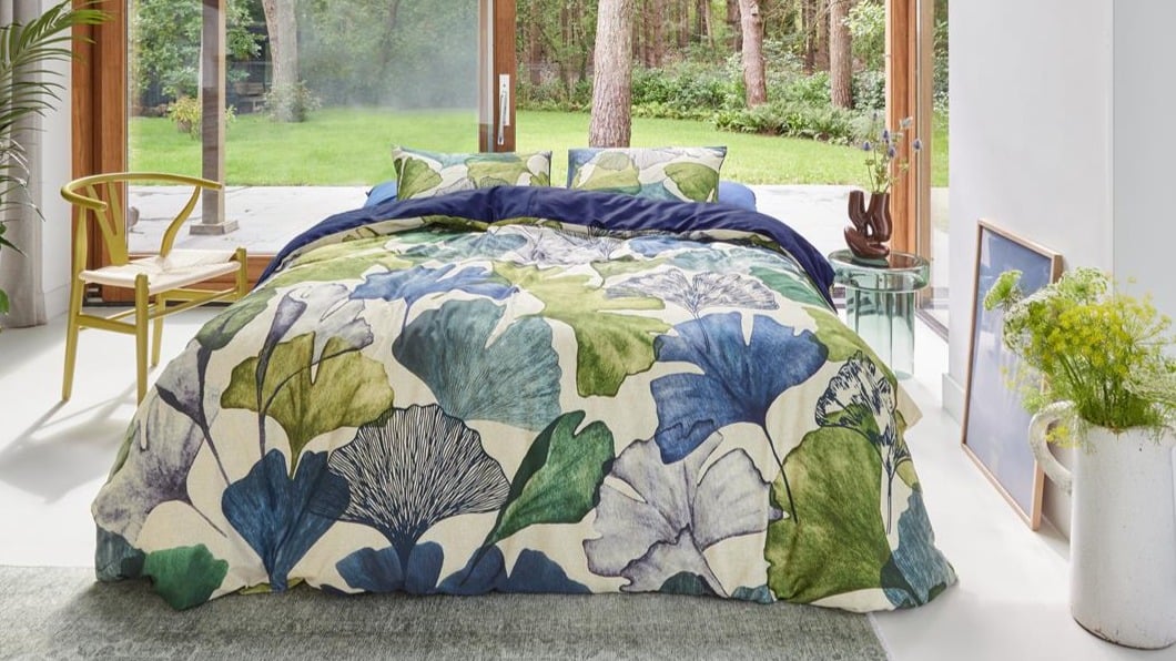 Dekbedovertrek Beddinghouse Sue - Blue Green frontal