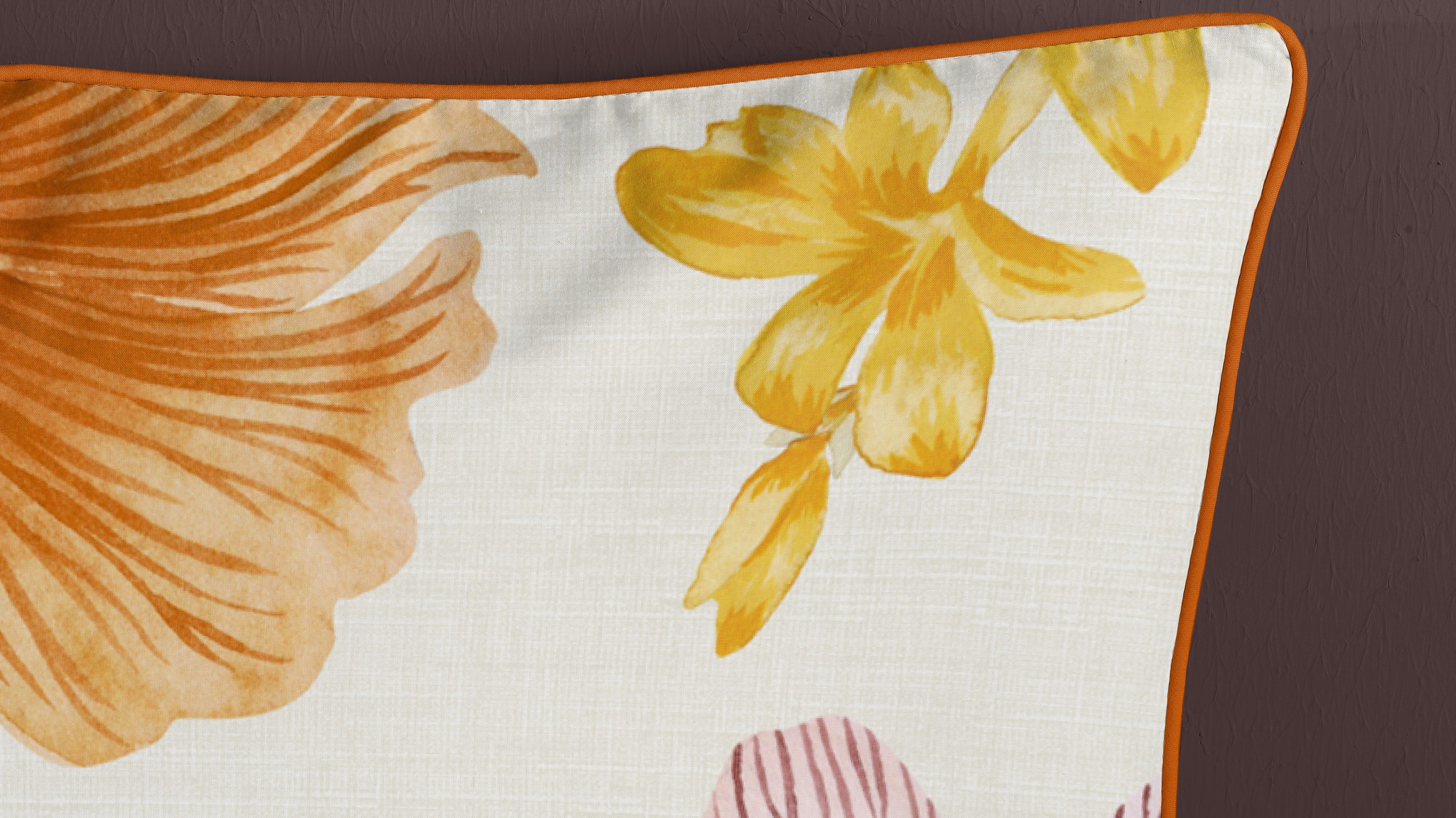 Dekbedovertrek Descanso Annabelle - Ecru close up