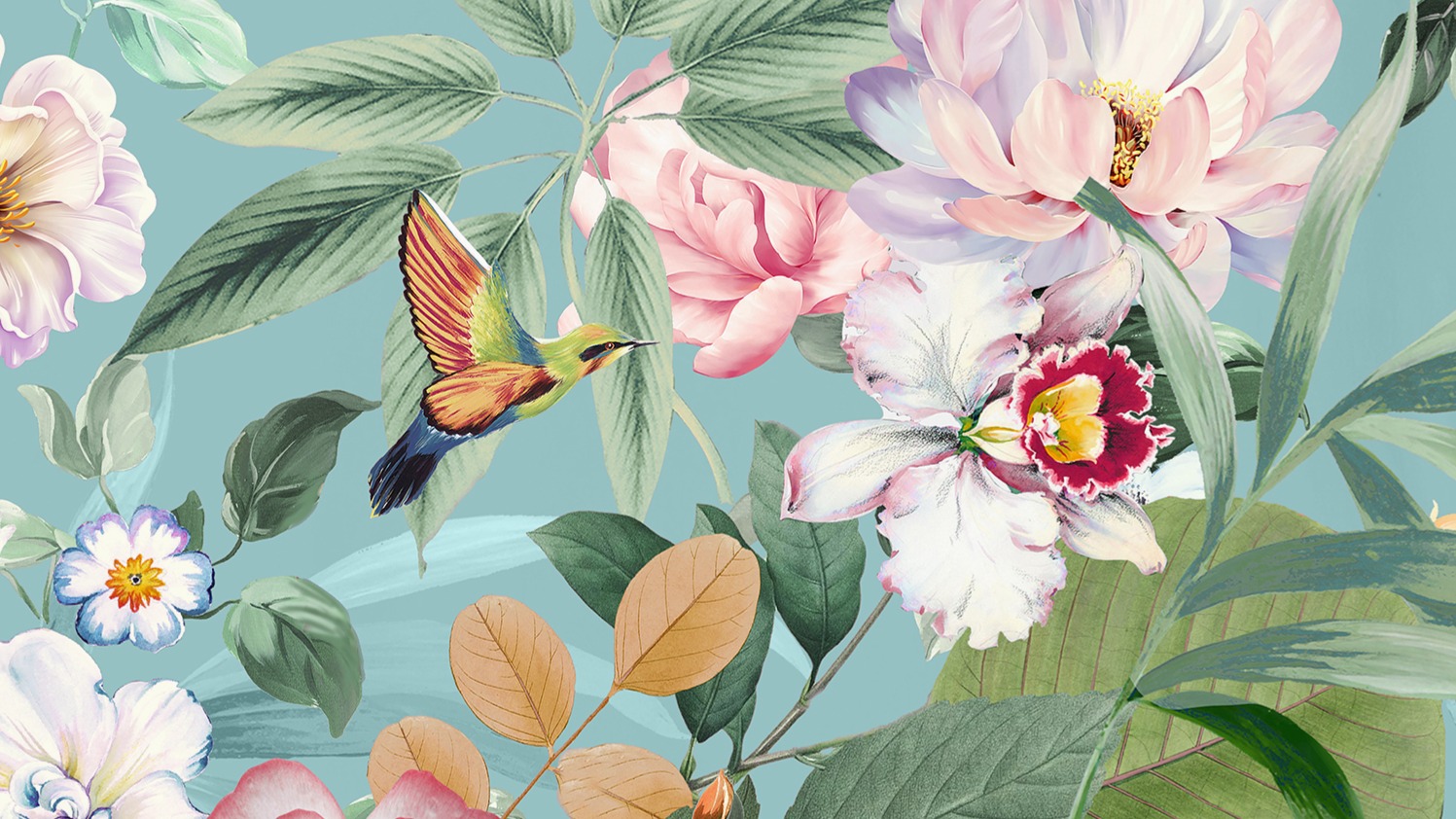 Dekbedovertrek Descanso Fungi - Multi details