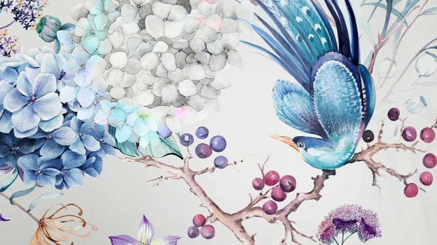 Dekbedovertrek Descanso Mondet - Grey details