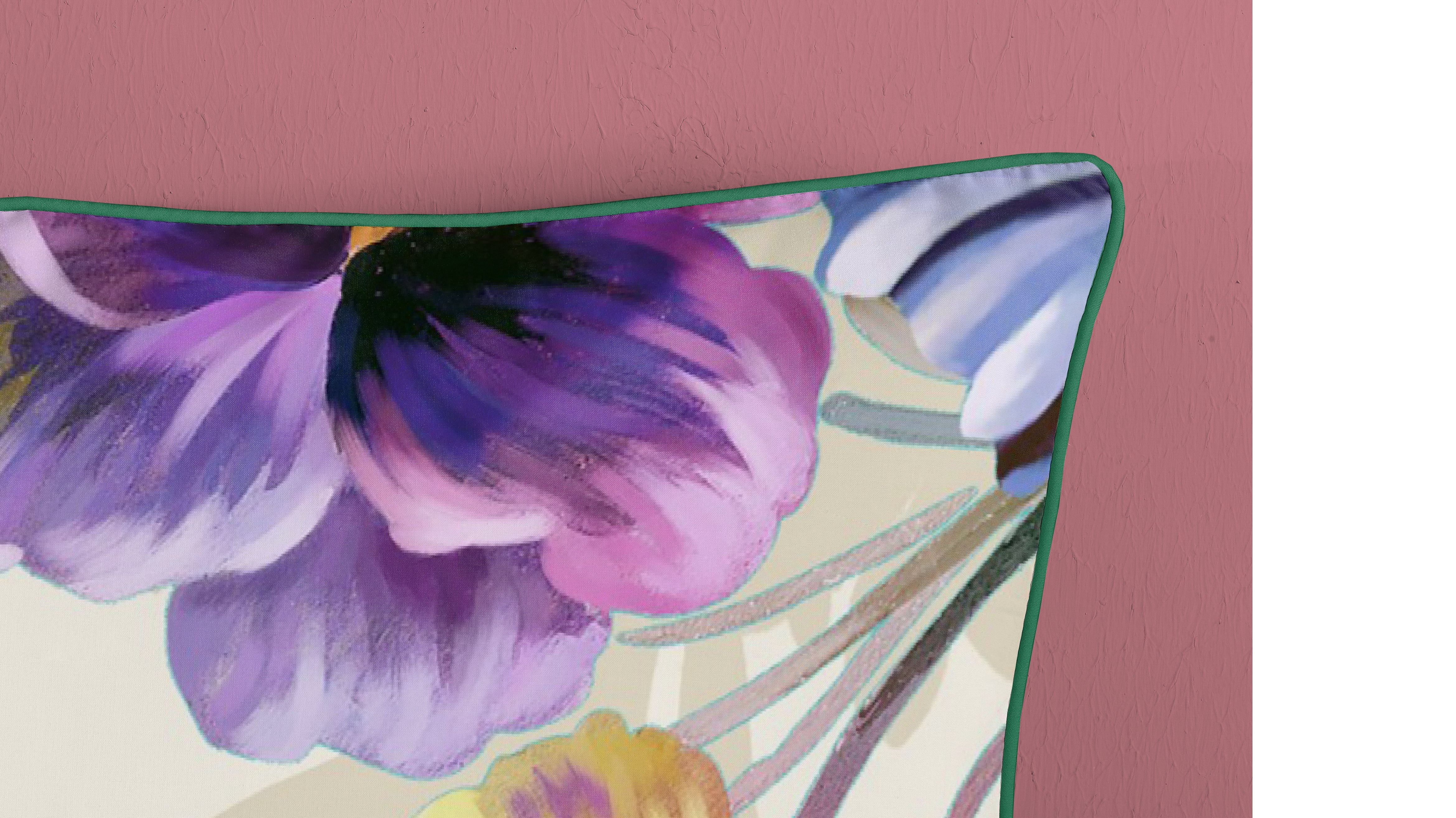 Dekbedovertrek Descanso Novara - Ecru detail