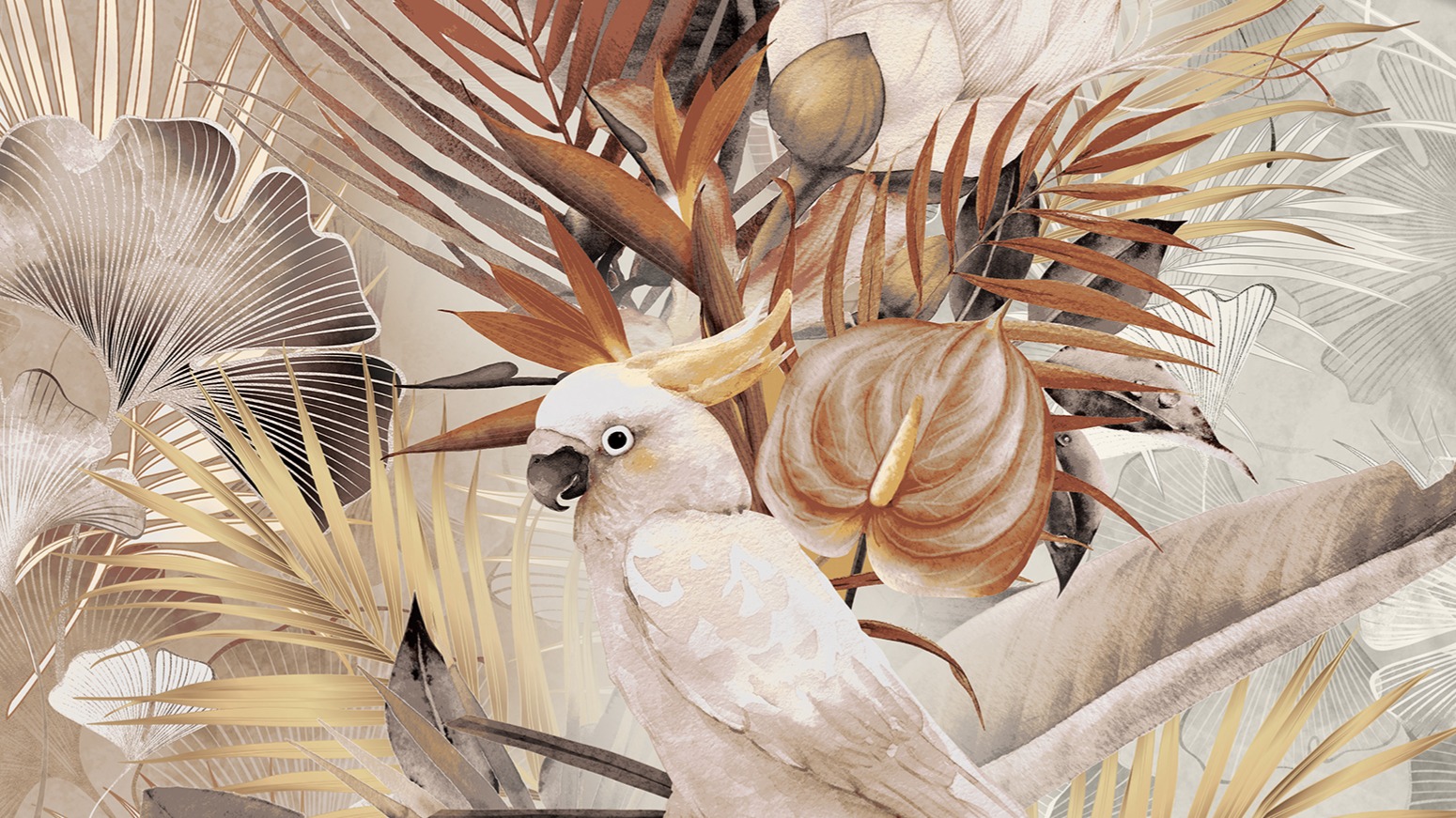 Dekbedovertrek Descanso Pippa - Sand details