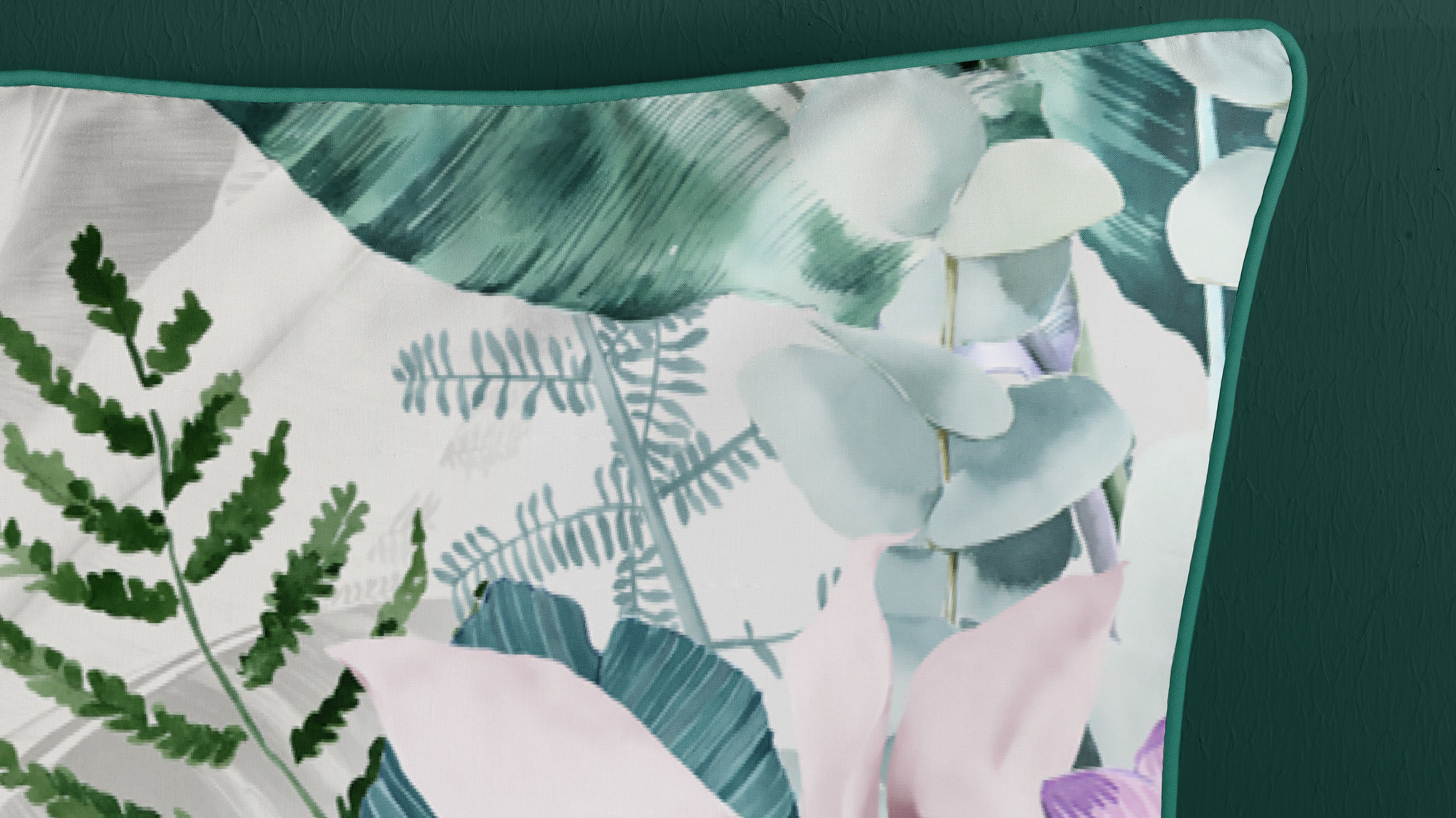 Dekbedovertrek Descanso Verdi - Multi detail