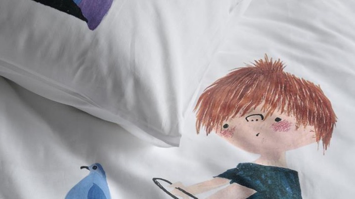 Dekbedovertrek Fiep Amsterdam Rondjes Rijden - Multi detail