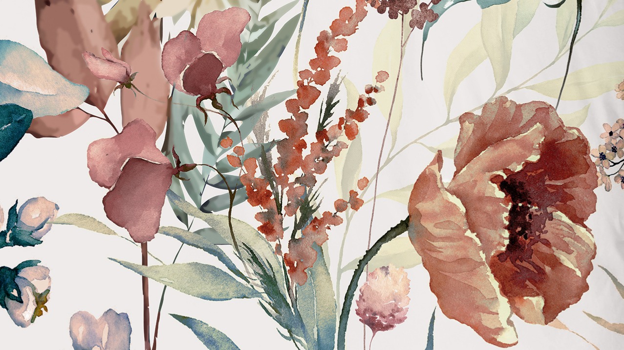 Dekbedovertrek Good Morning Aime - Multi details