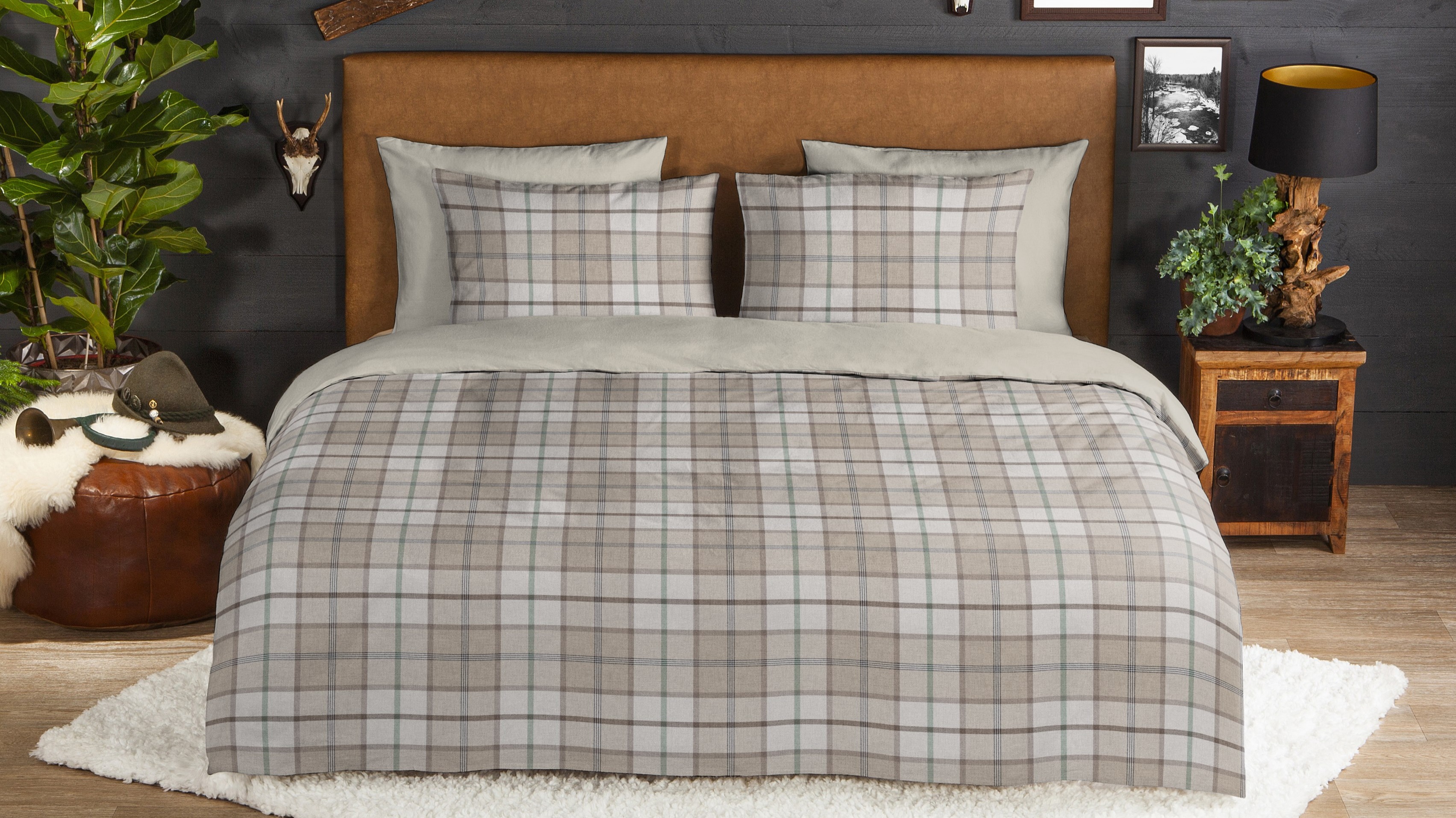 Dekbedovertrek Good Morning Bernardus - Sand mood