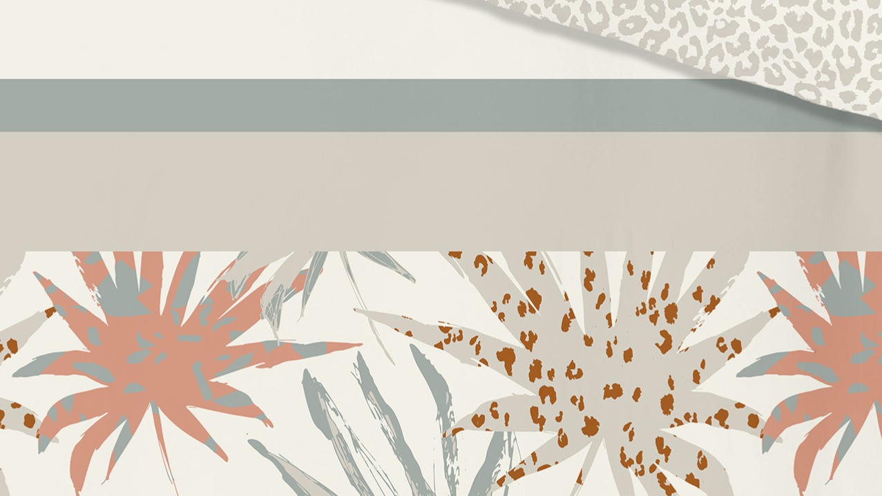 Dekbedovertrek Good Morning Costa - Multi details