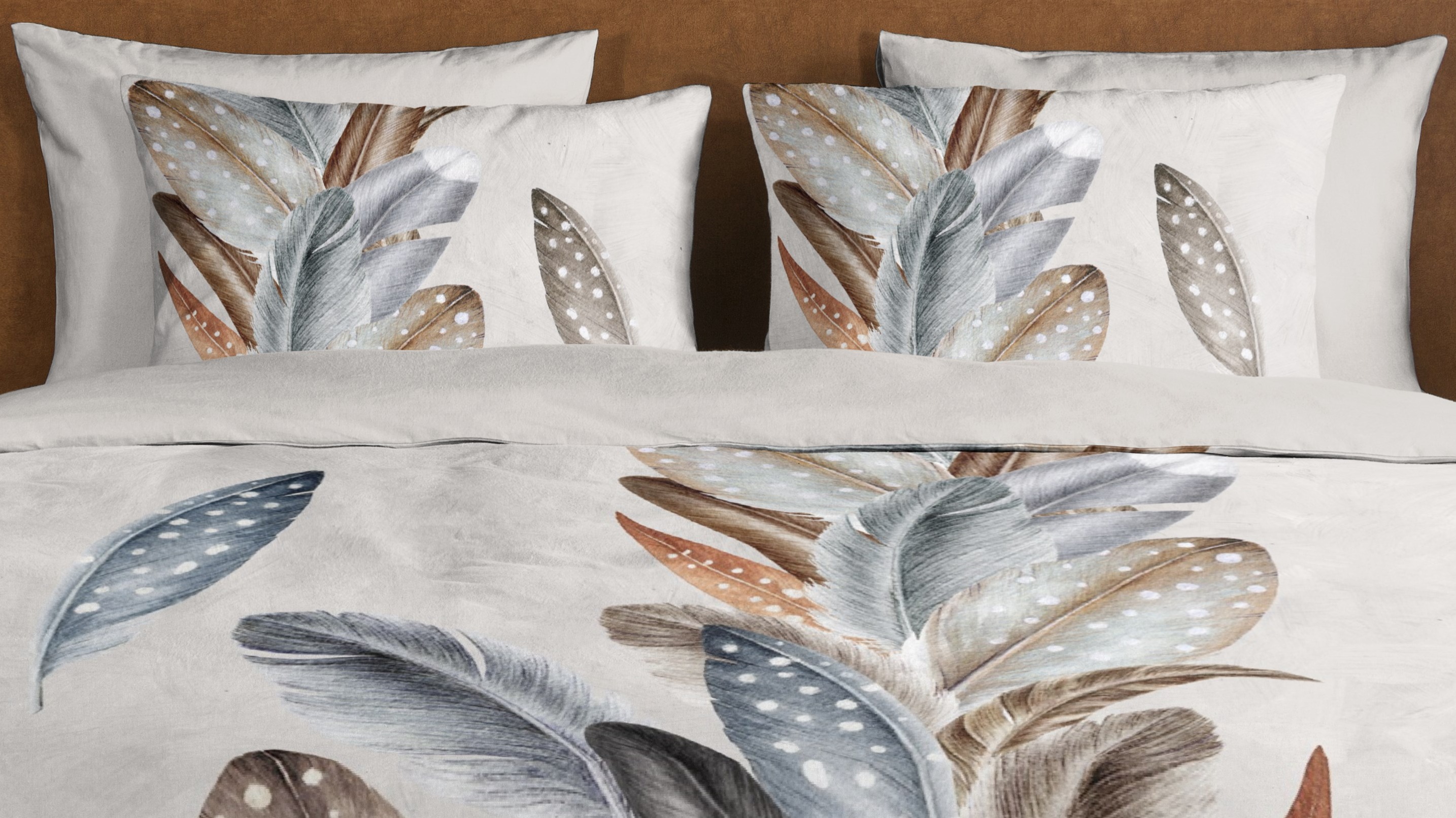 Dekbedovertrek Good Morning Eina - Sand close up