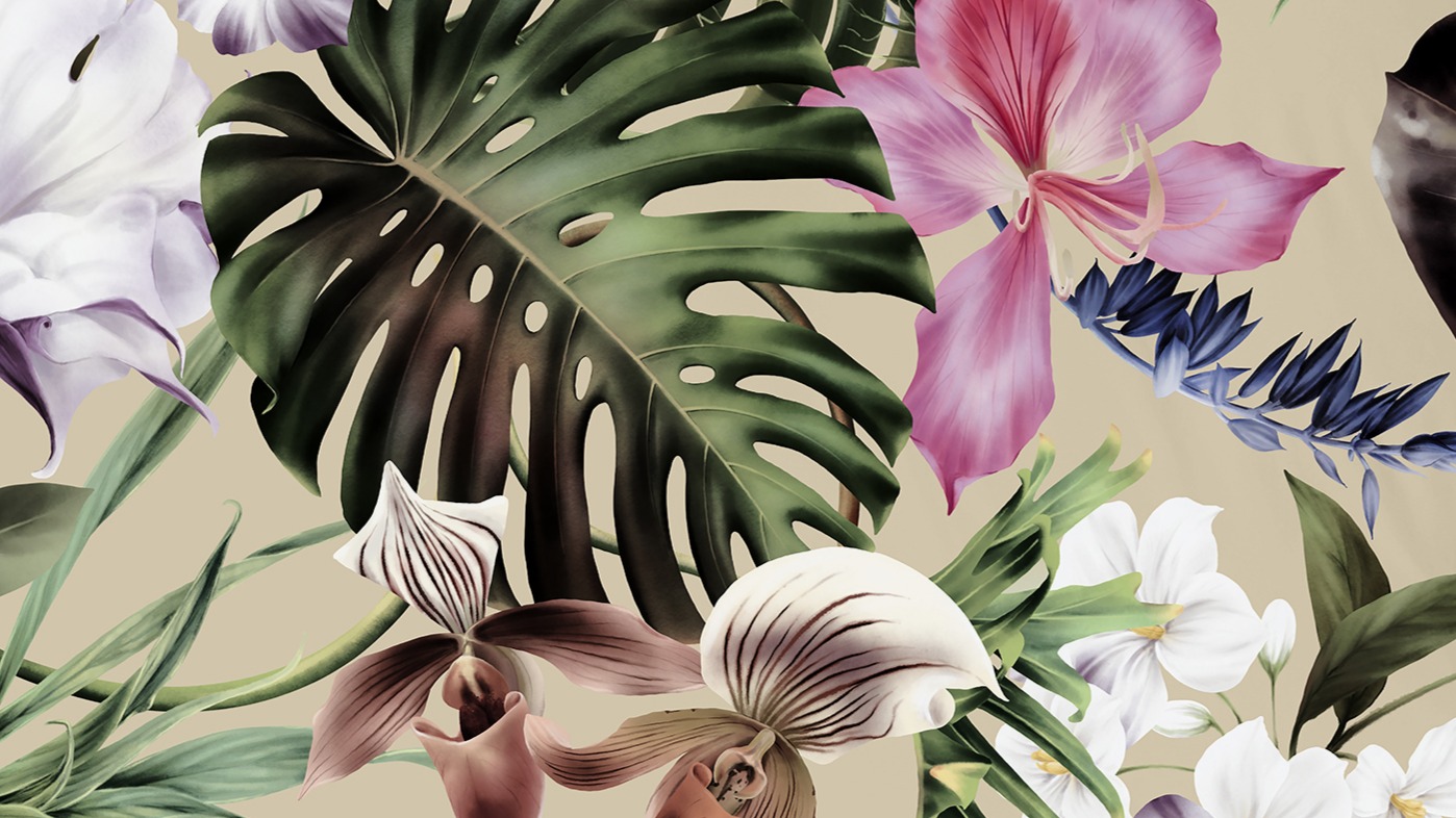 Dekbedovertrek Good Morning Irze - Green detail