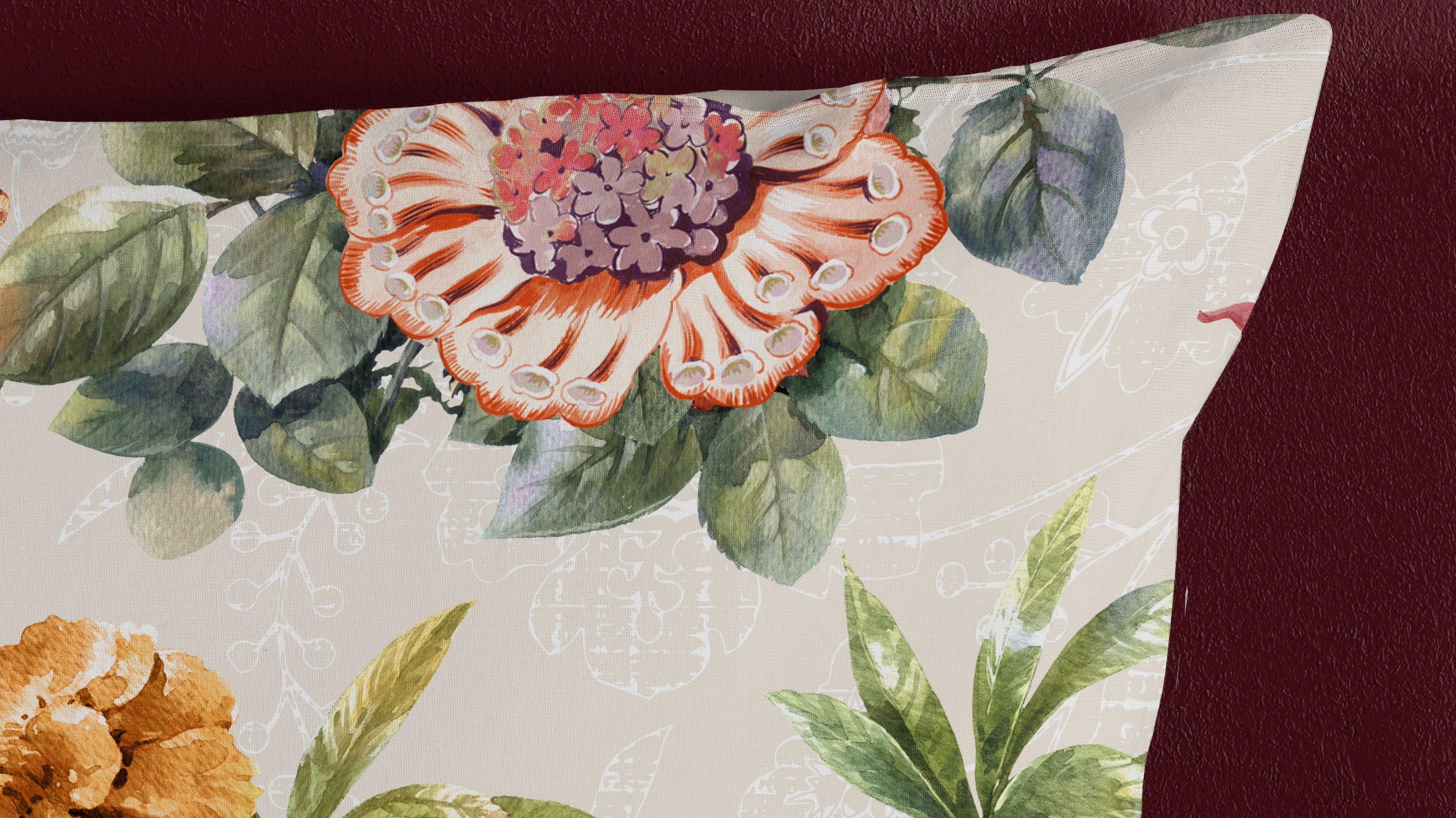 Dekbedovertrek Good Morning Jaimy - Sand detail