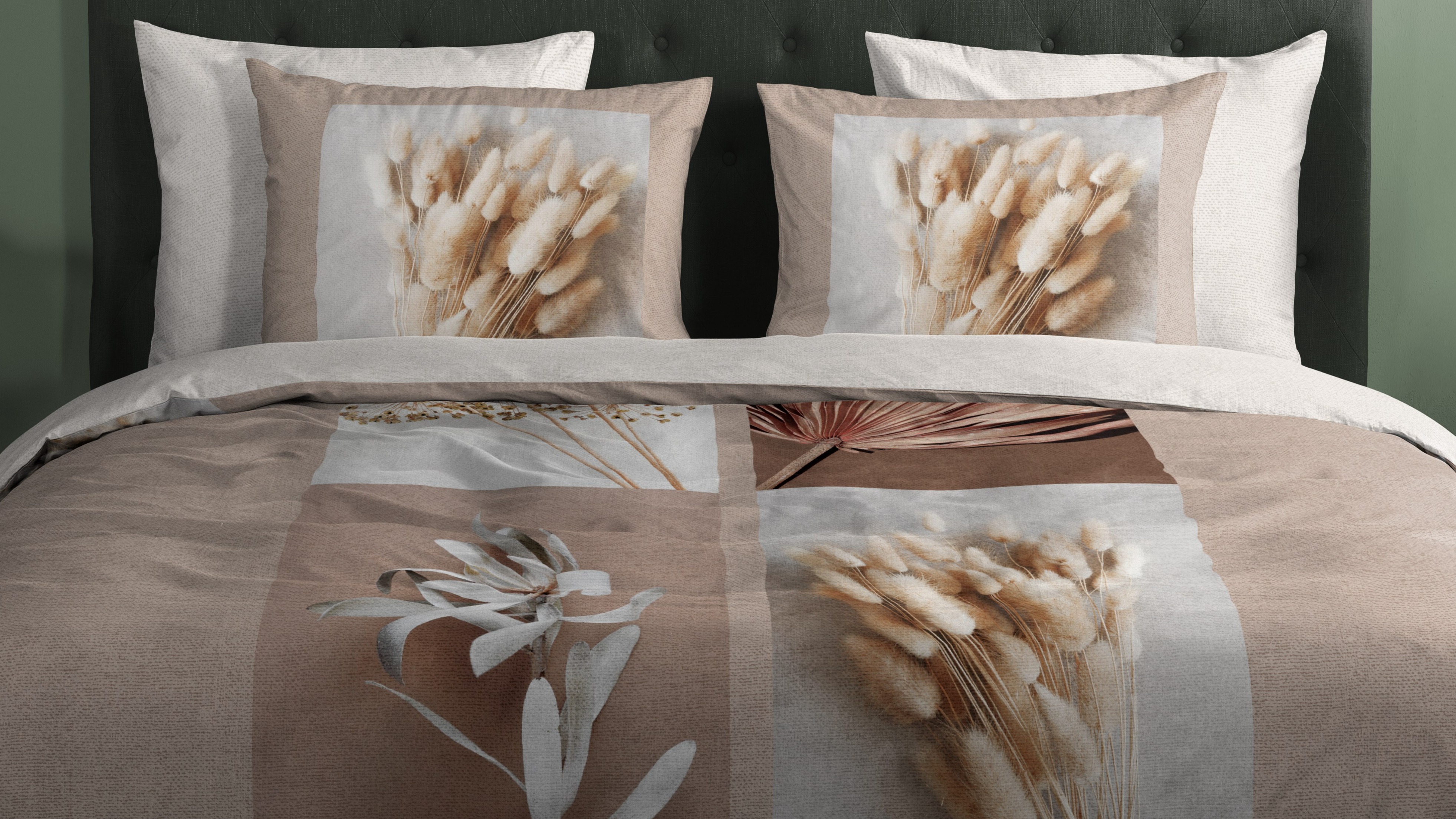 Dekbedovertrek Good Morning Kami - Sand close up