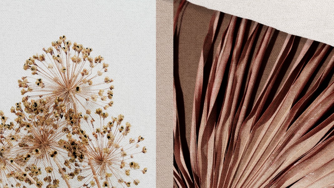 Dekbedovertrek Good Morning Kami - Sand detail