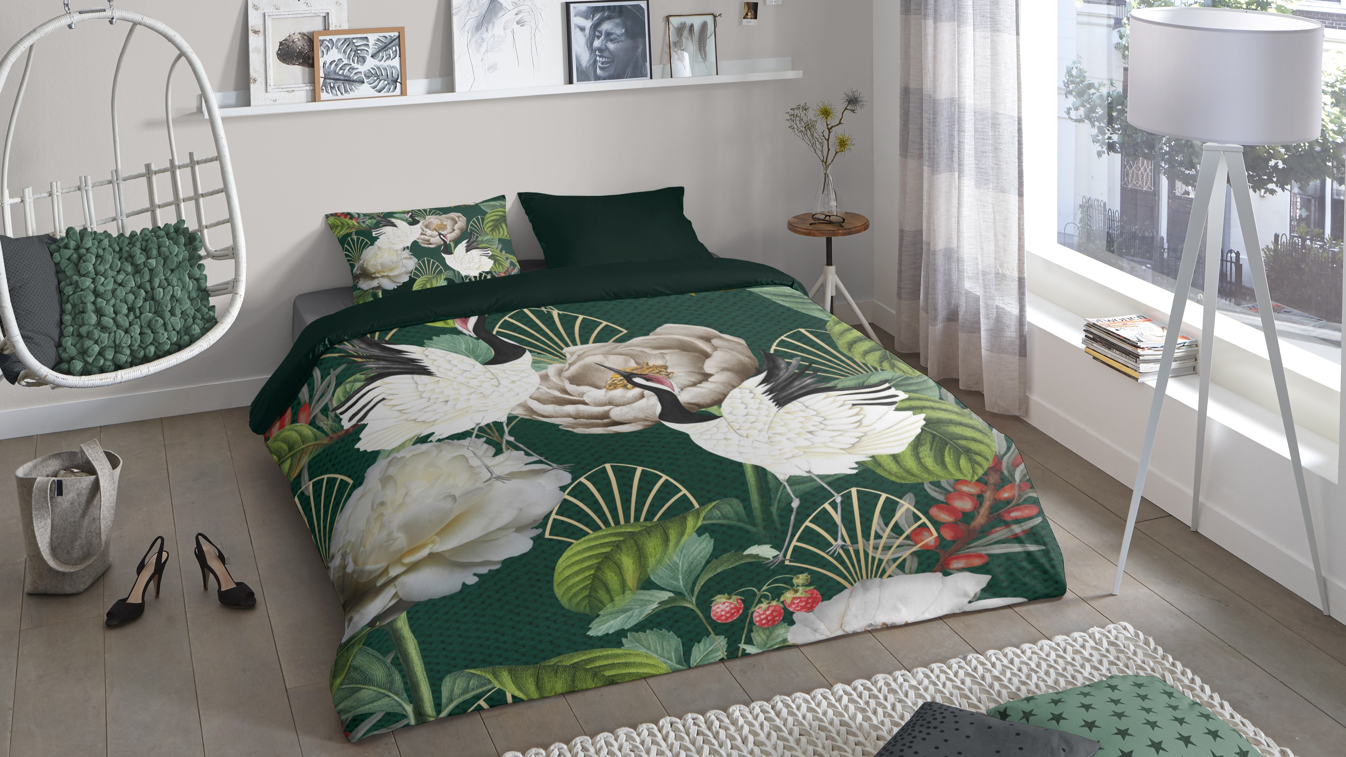 Dekbedovertrek Good Morning Luuk - Green mood