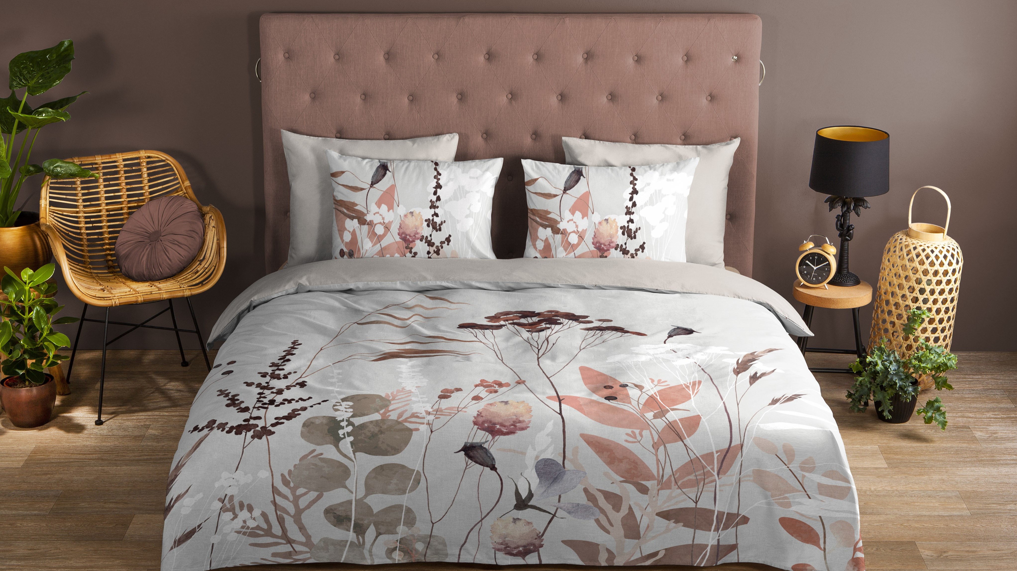 Dekbedovertrek Good Morning Moya - Grey mood