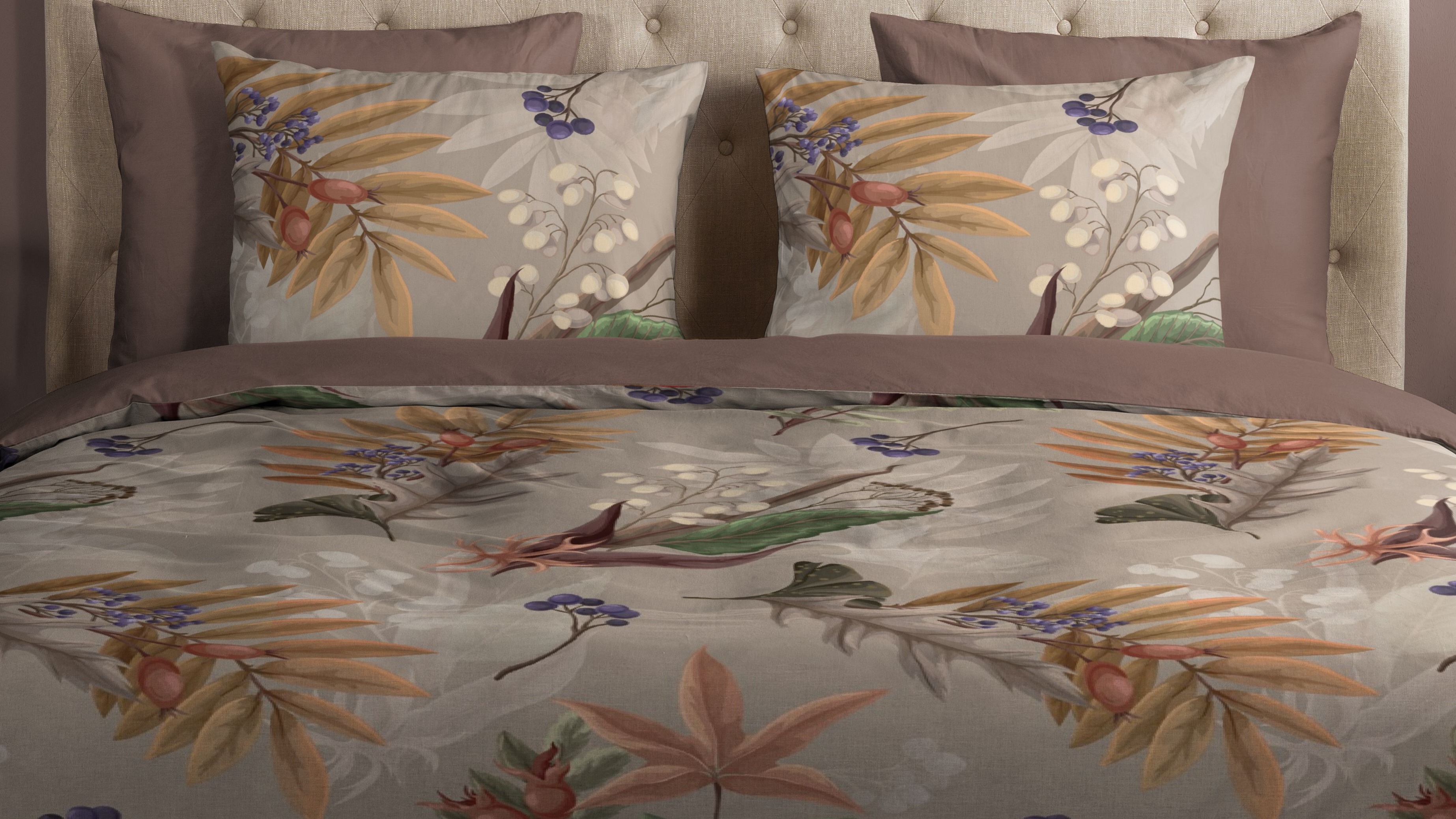 Dekbedovertrek Good Morning Otso - Multi close up