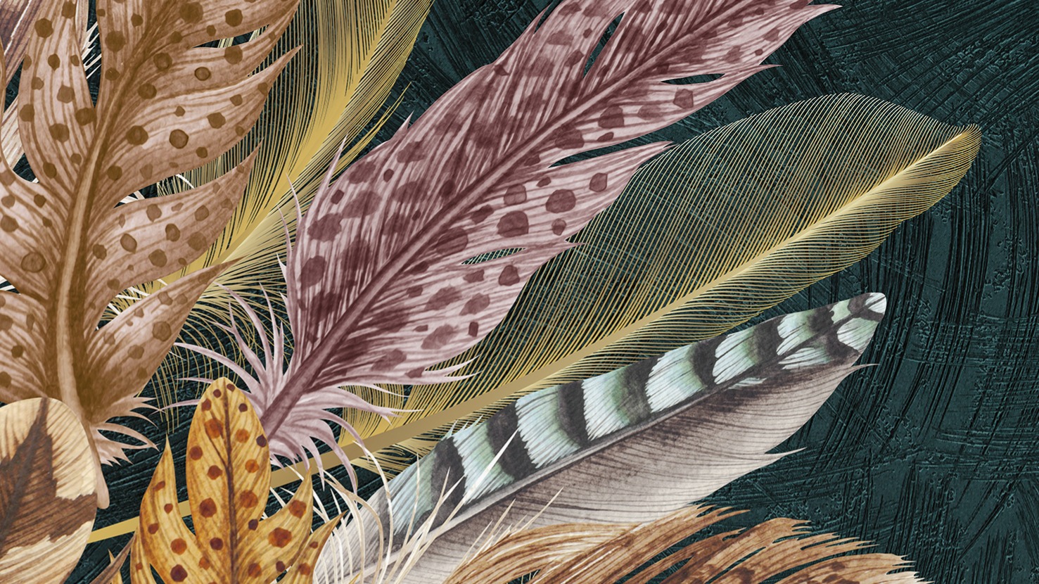 Dekbedovertrek Good Morning Soft Feathers - Green details