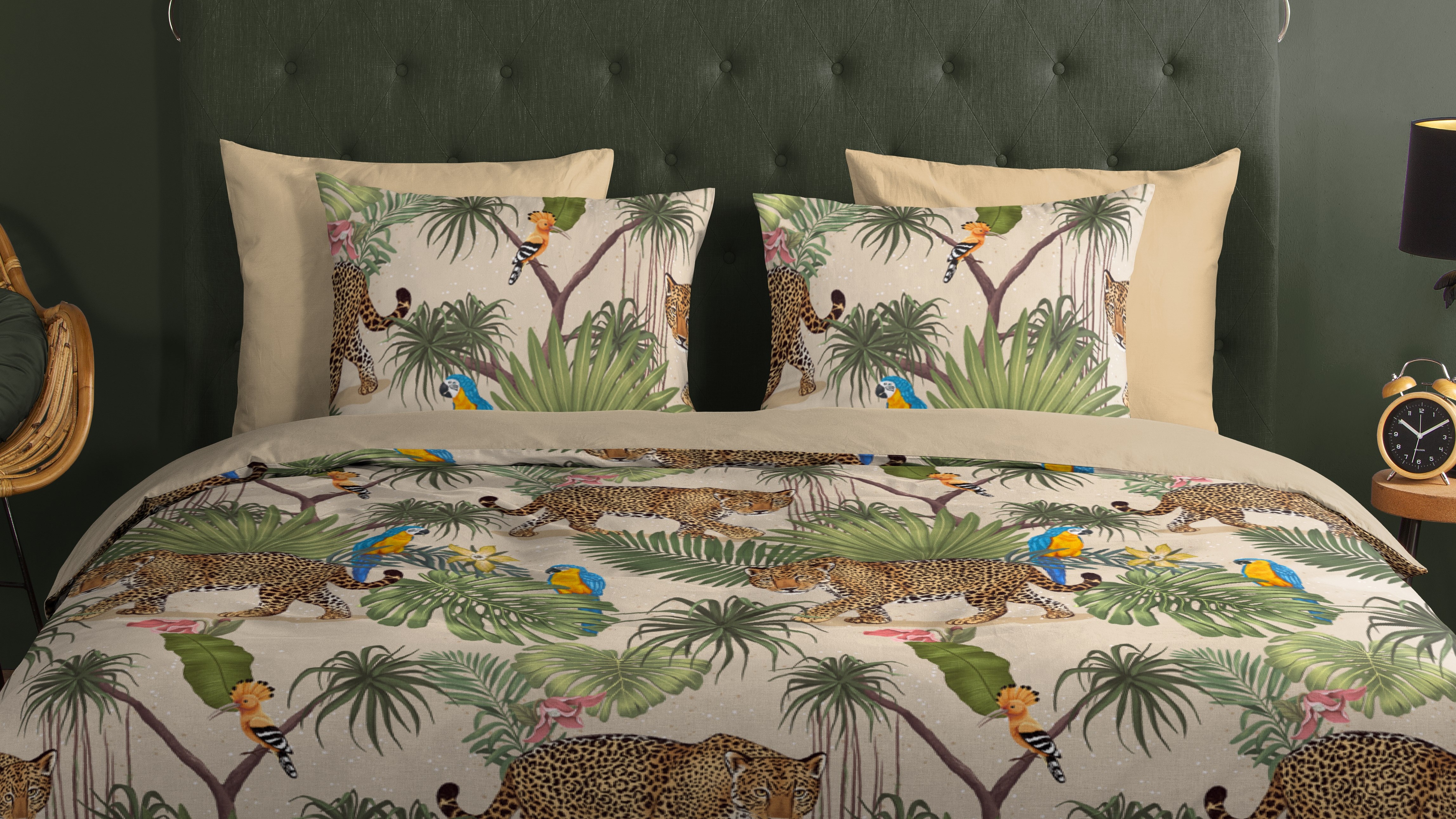 Dekbedovertrek Good Morning Tropical - Sand close up