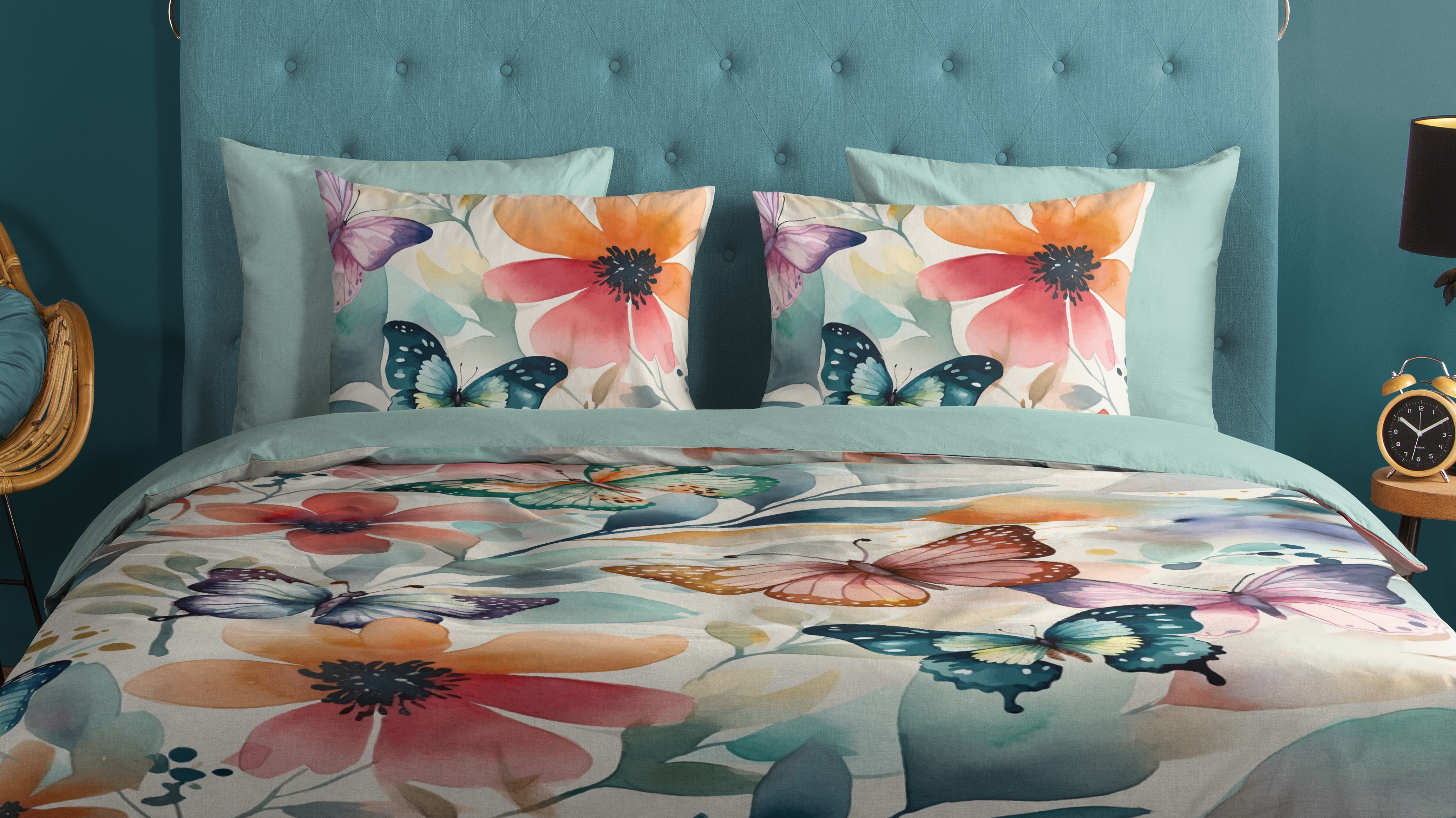 Dekbedovertrek Good Morning Vallee - Multi close up