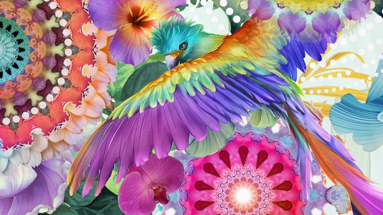 Dekbedovertrek Hip Aviva - Multi details