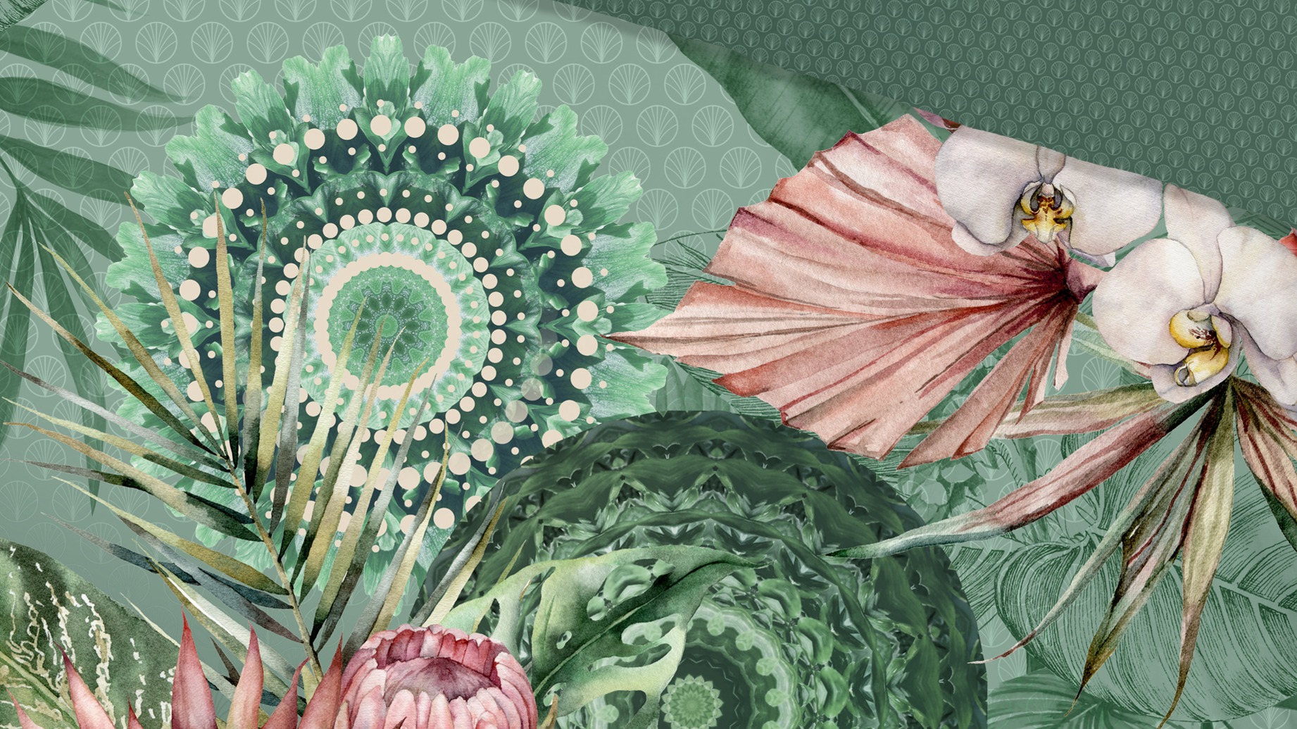 Dekbedovertrek Hip Egor - Multi detail