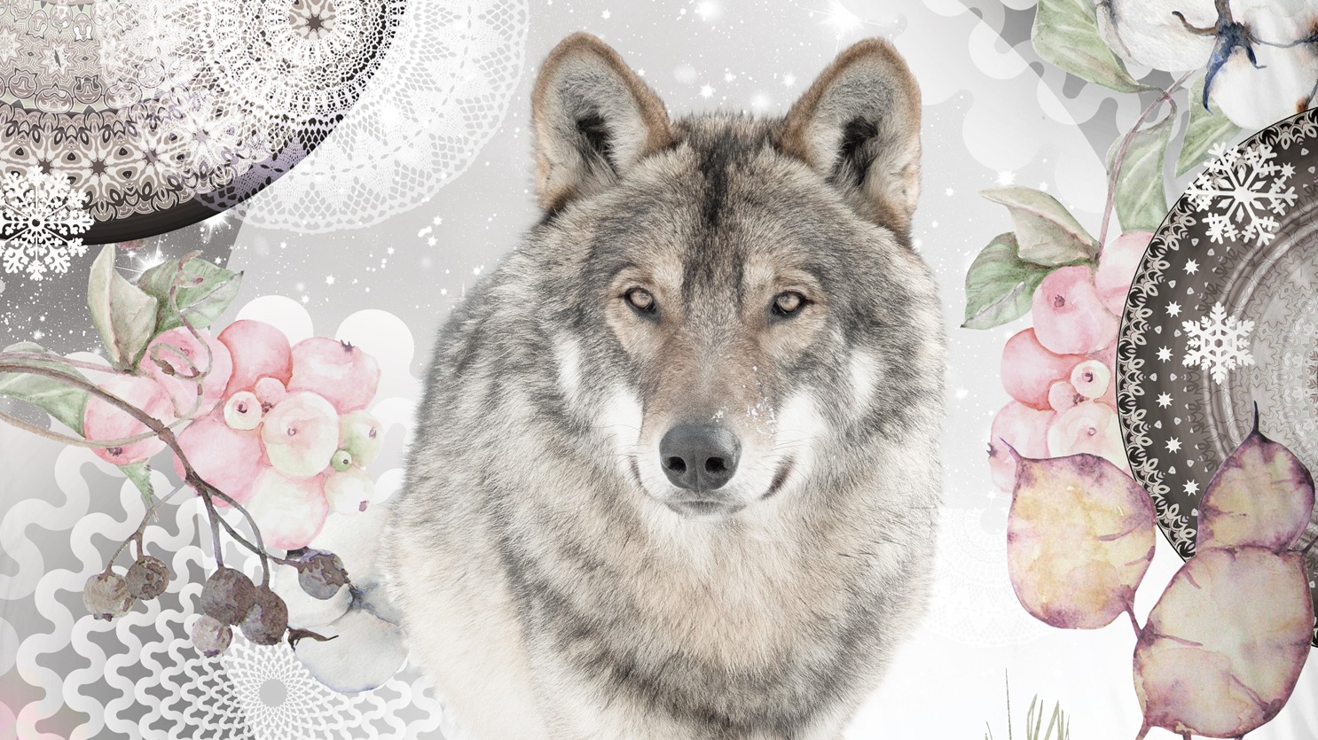 Dekbedovertrek Hip Isaci - Grey detail