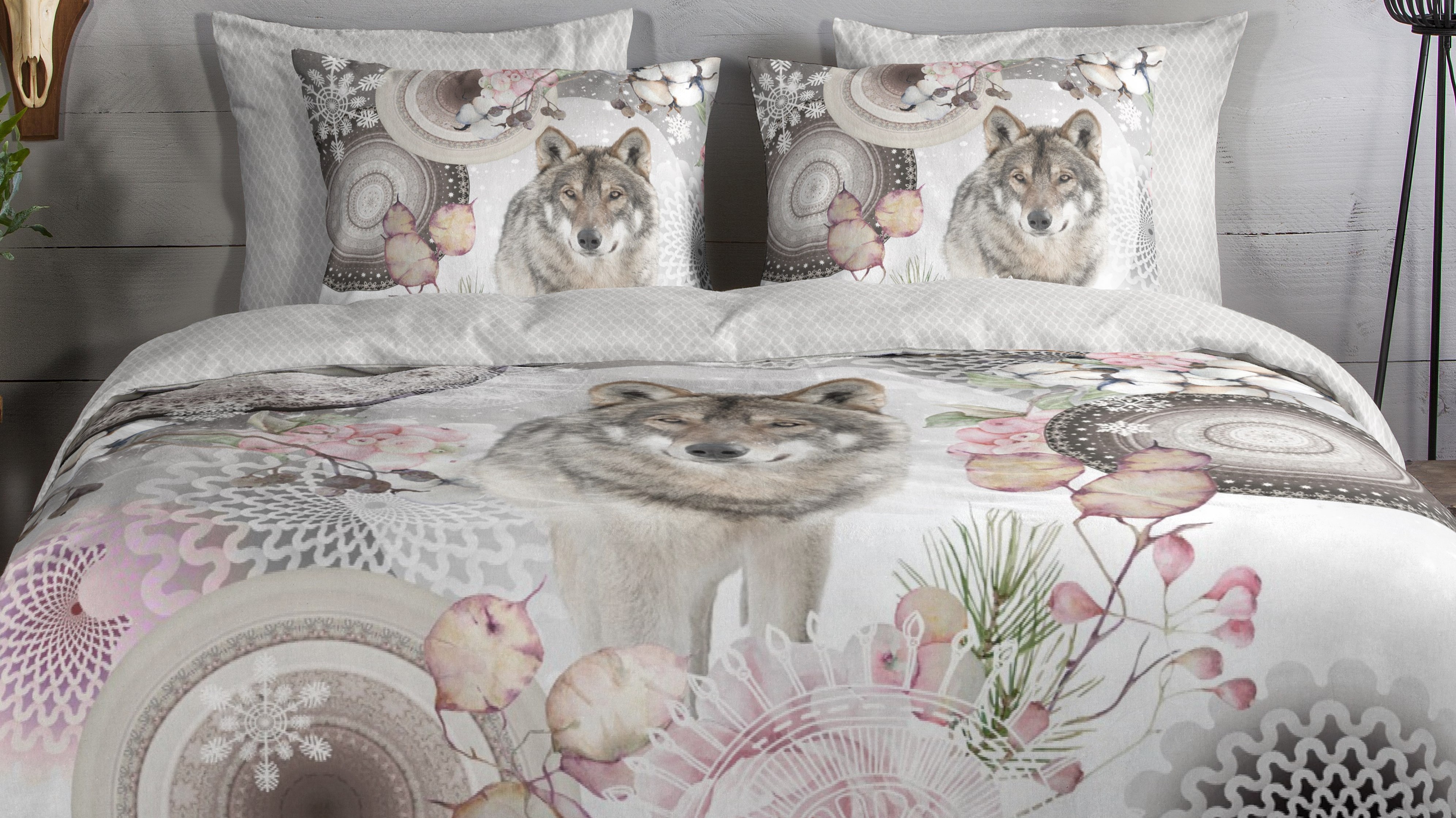 Dekbedovertrek Hip Isaci - Grey close up