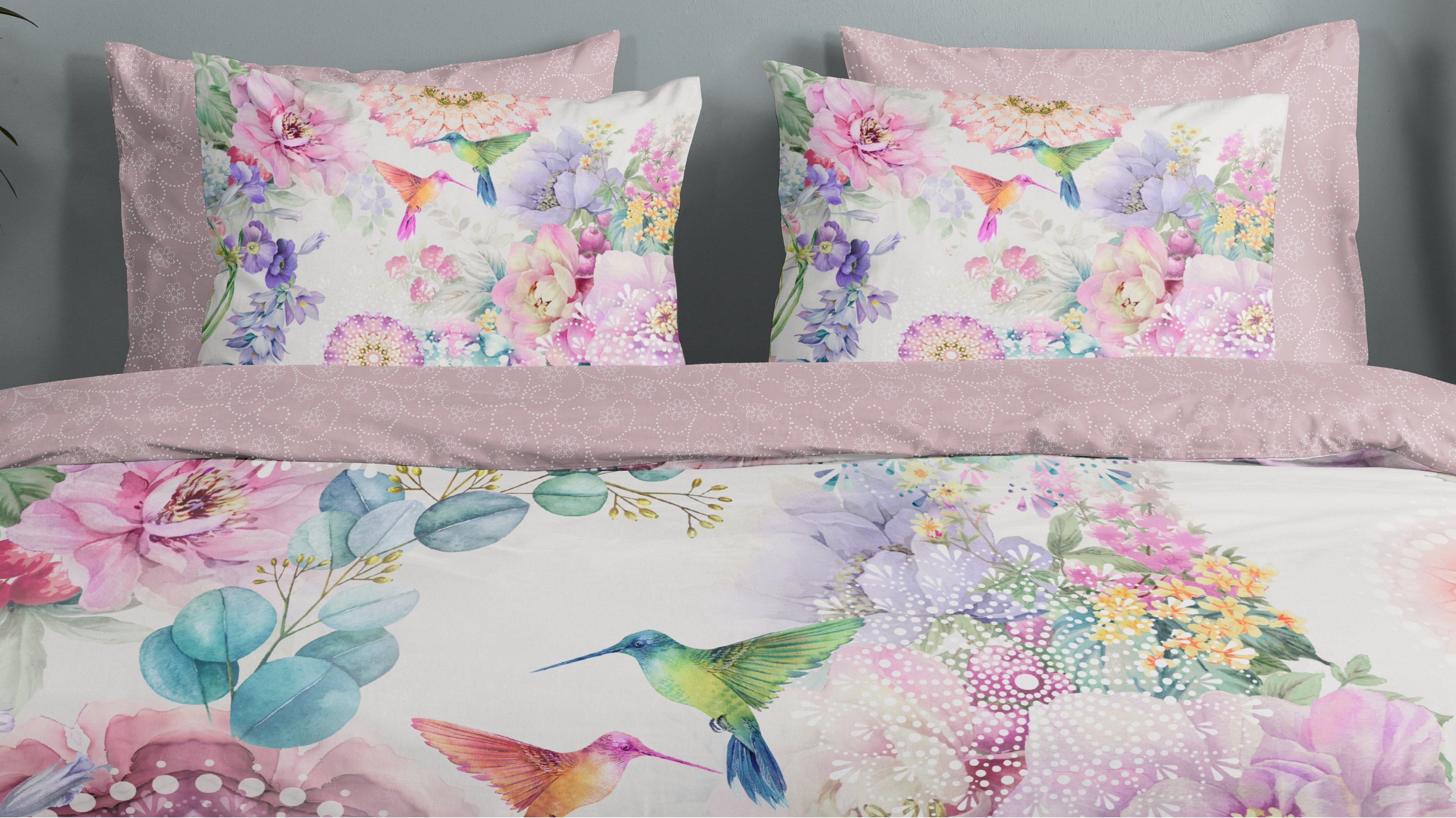 Dekbedovertrek Hip Isaye - Multi close up