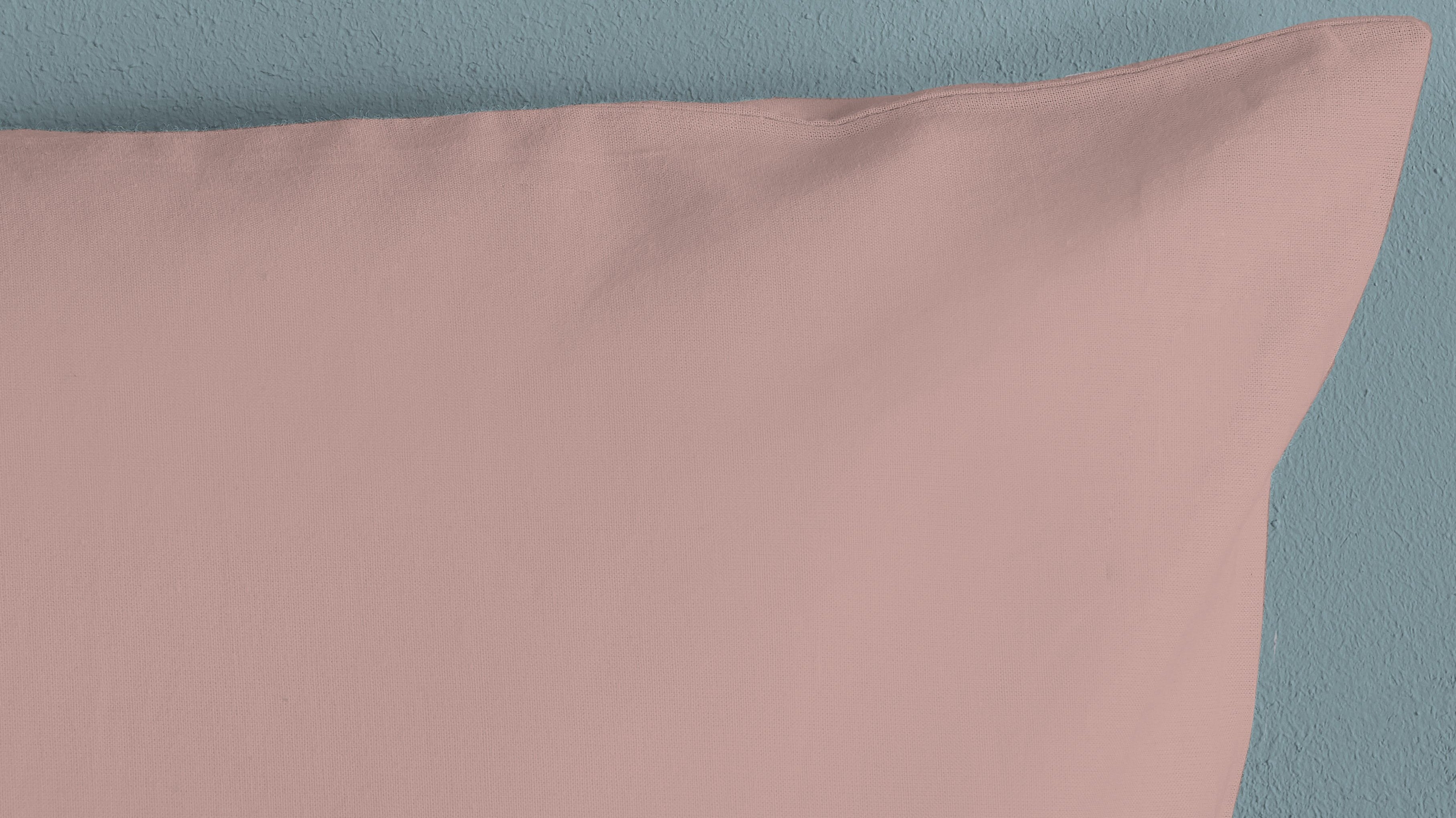 Dekbedovertrek Hip Katoensatijn Uni - Pink detail