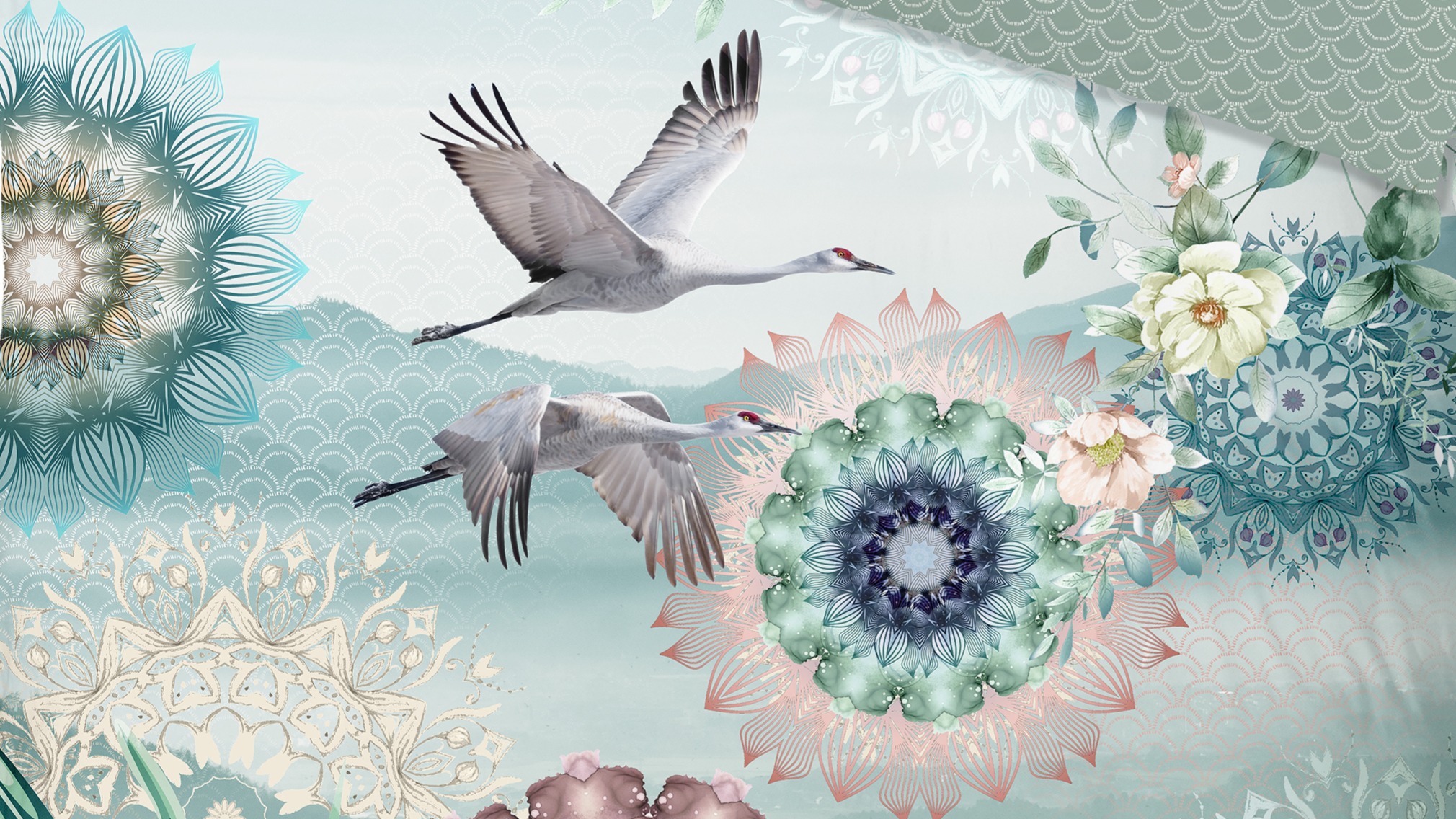 Dekbedovertrek Hip Kimora - Multi detail