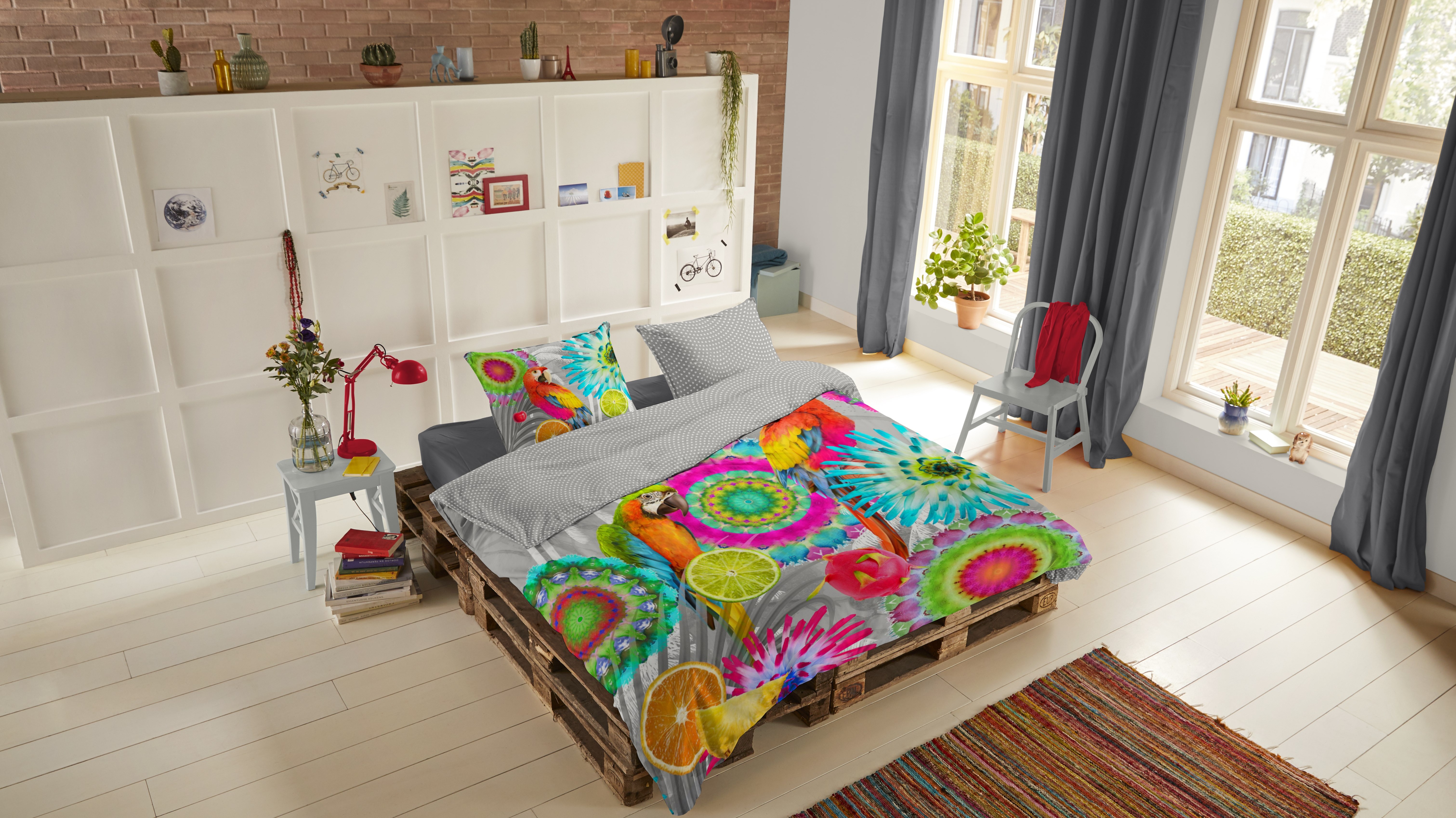 Dekbedovertrek Hip Kjenta - Multi mood