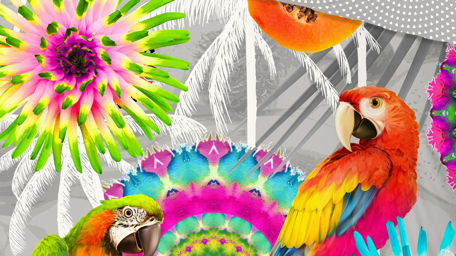 Dekbedovertrek Hip Kjenta - Multi detail