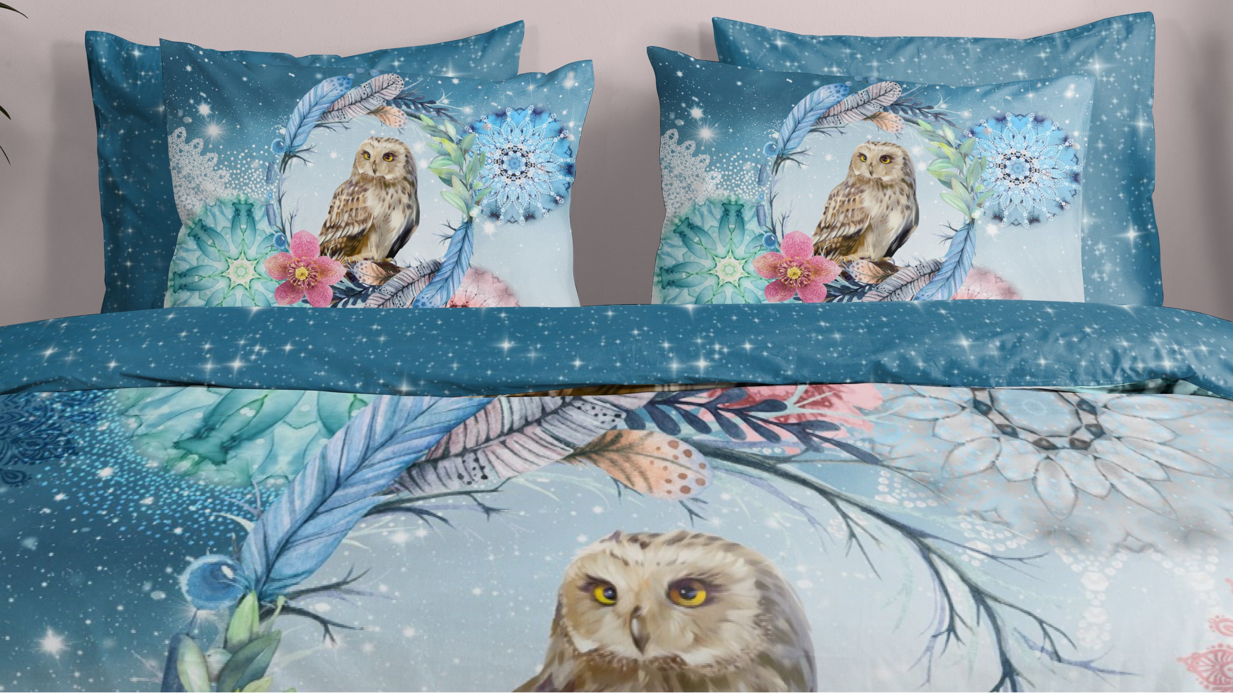 Dekbedovertrek Hip Kolya - Multi close up