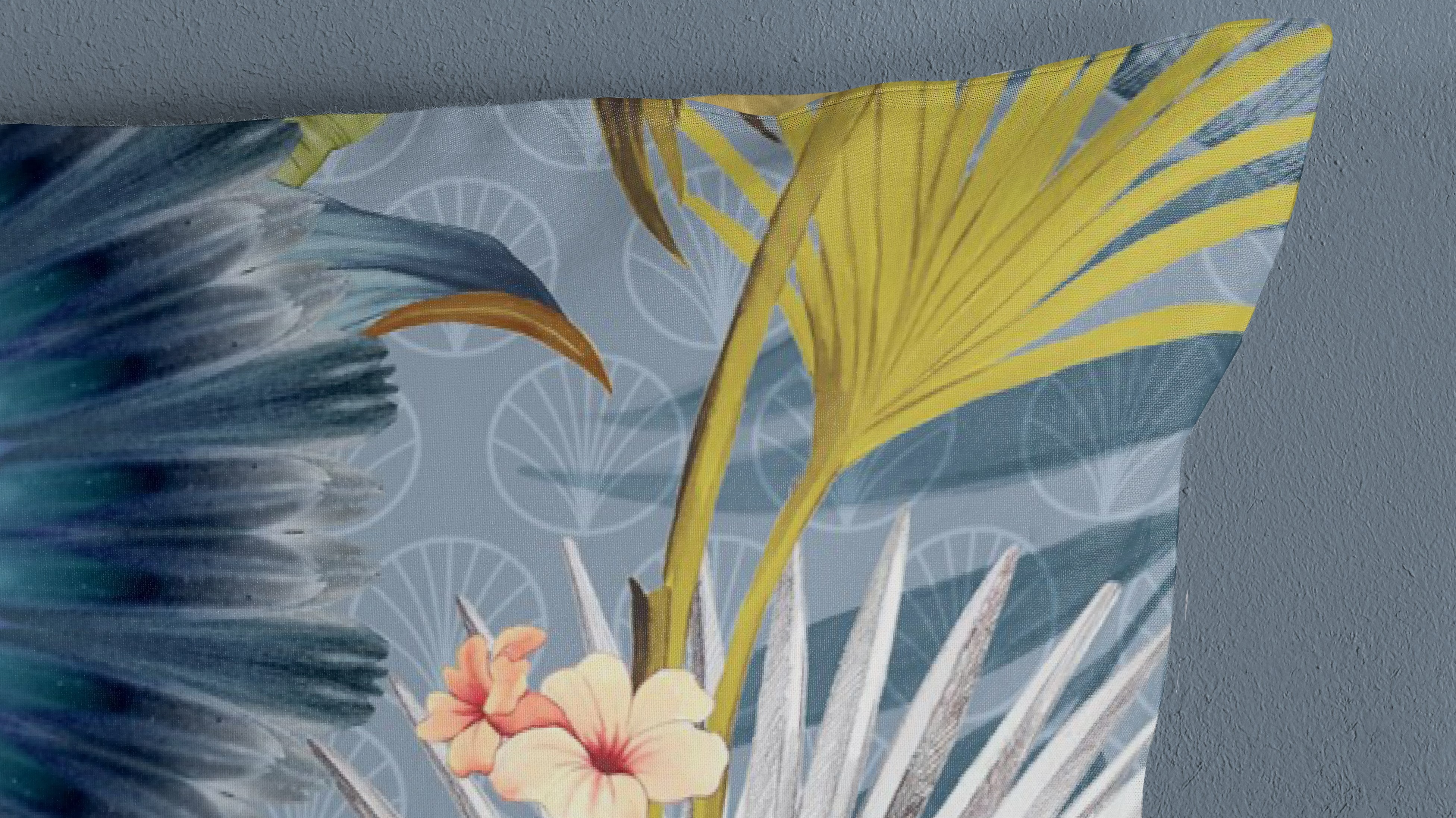 Dekbedovertrek Hip Laska - Blue detail