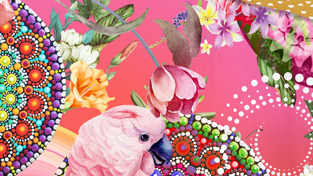 Dekbedovertrek Hip Nevine - Multi detail