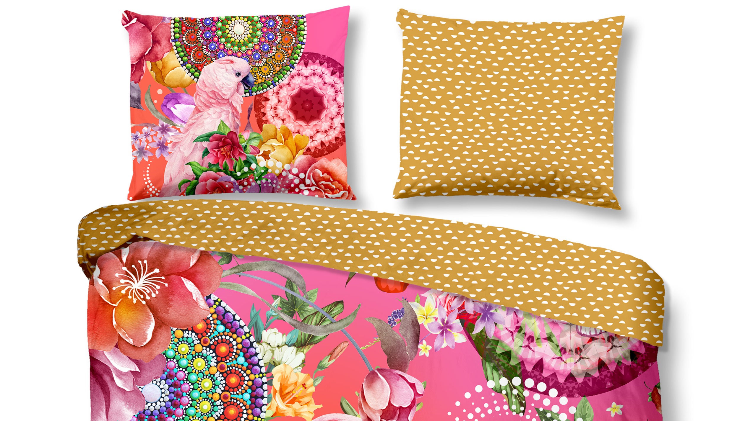 Dekbedovertrek Hip Nevine - Multi close up