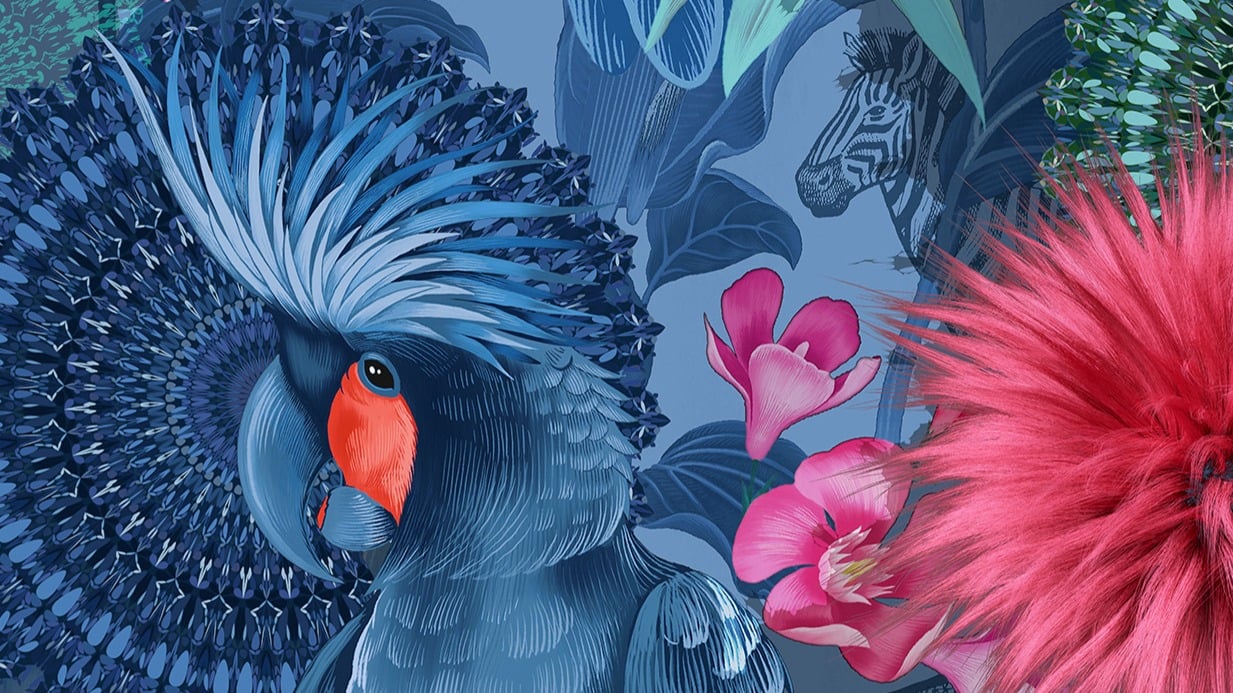 Dekbedovertrek Hip Ofelia - Multi detail