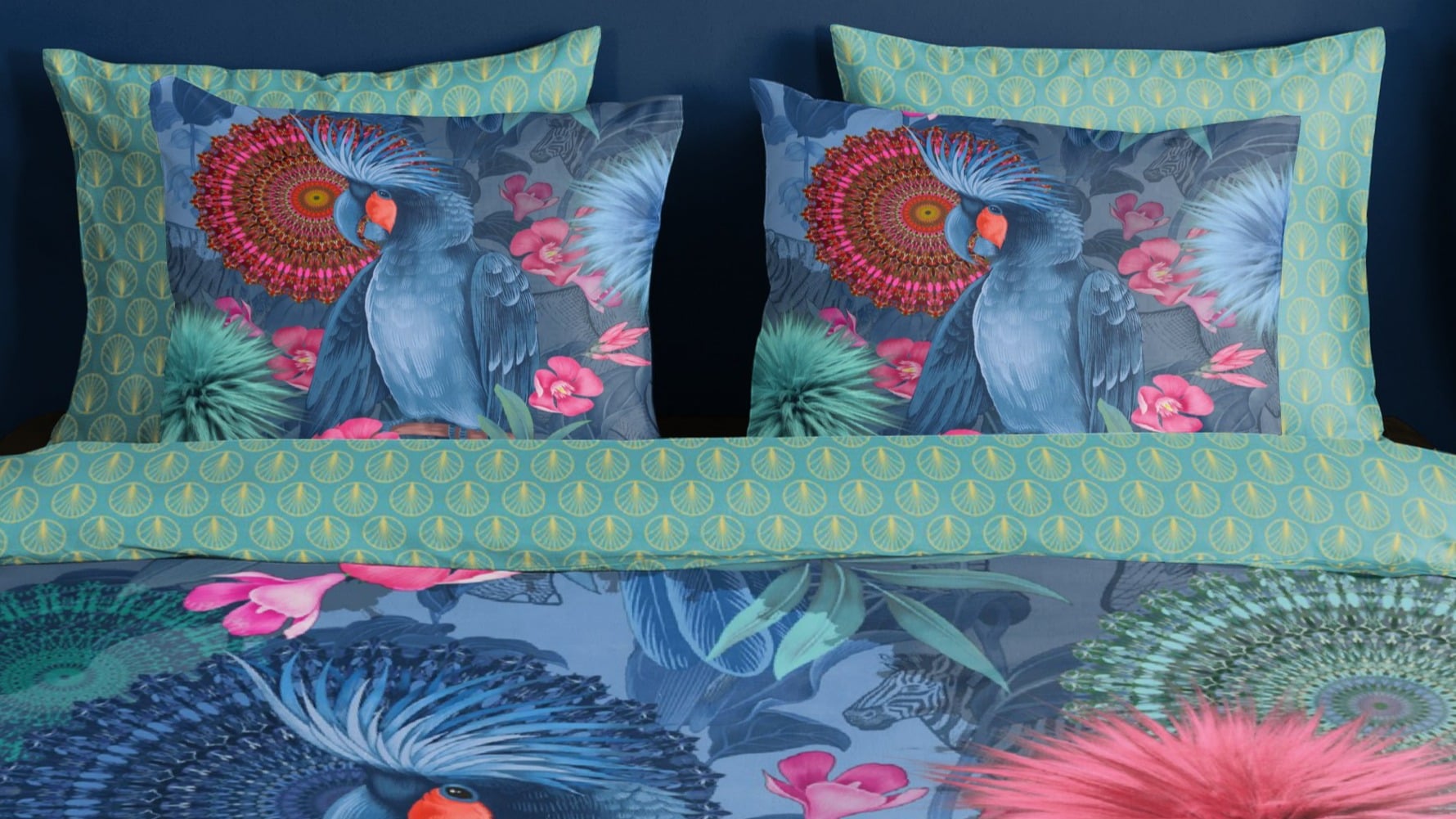 Dekbedovertrek Hip Ofelia - Multi close up