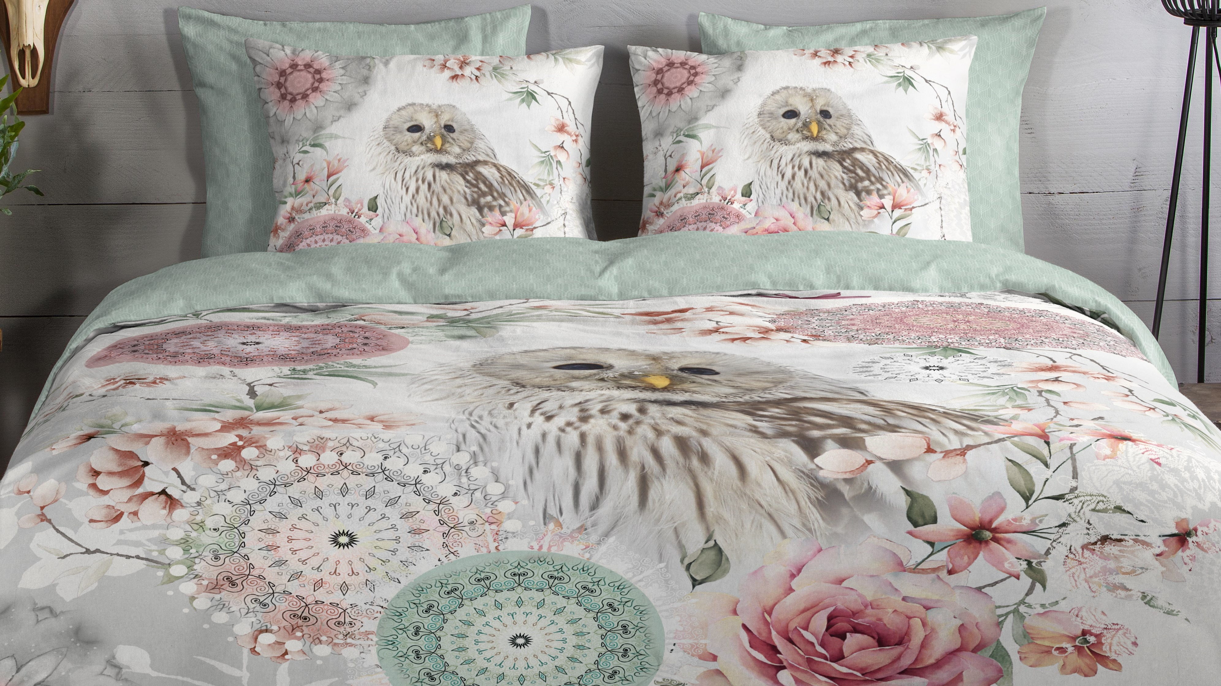 Dekbedovertrek Hip Omaira - Off White close up