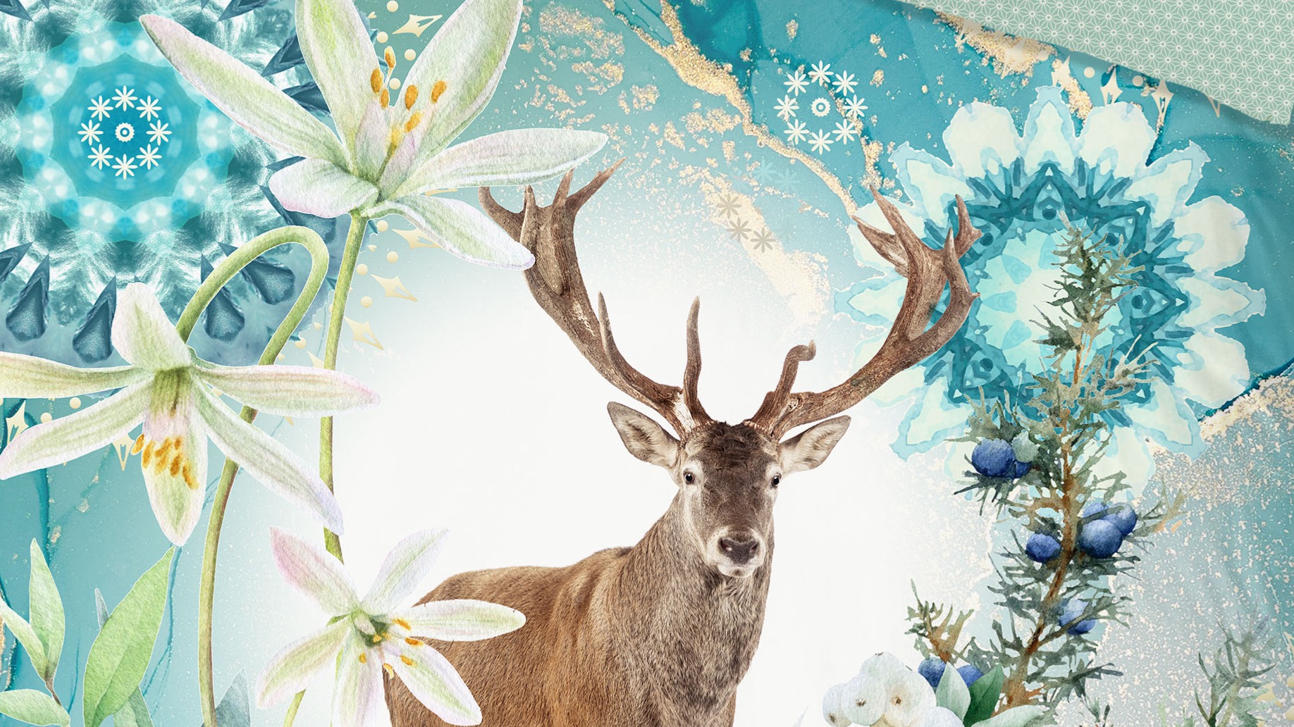 Dekbedovertrek Hip Xela - Multi detail