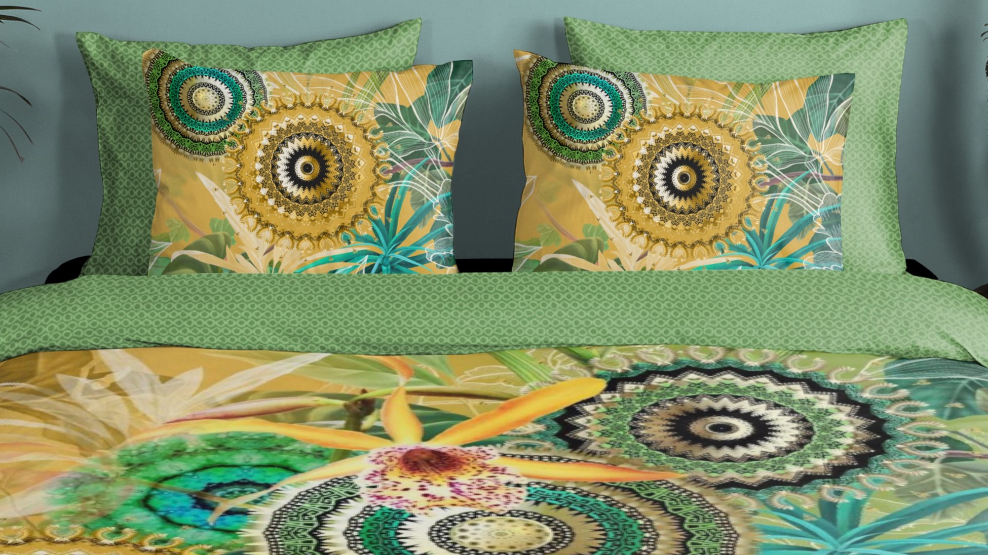 Dekbedovertrek Hip Yissa - Multi close up