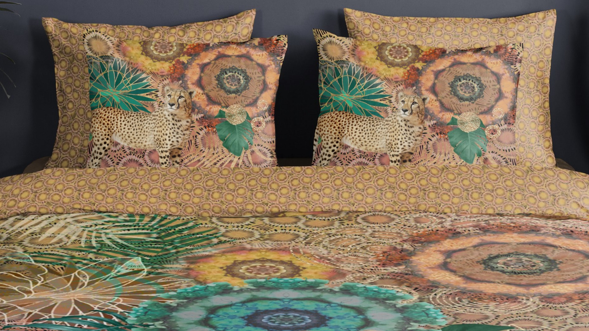 Dekbedovertrek Hip Zenta - Multi close up