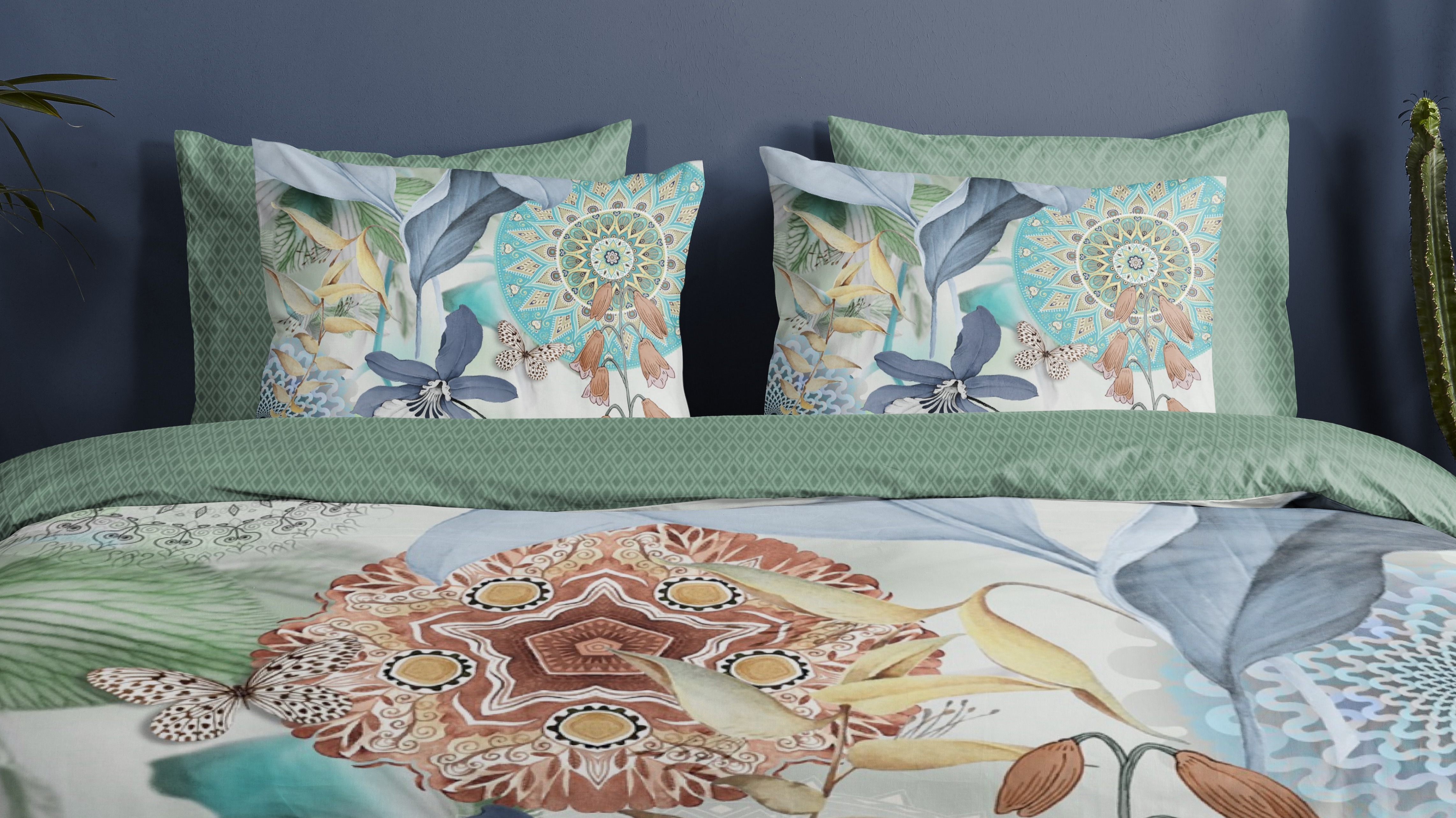 Dekbedovertrek Hip Zephir - Multi close up