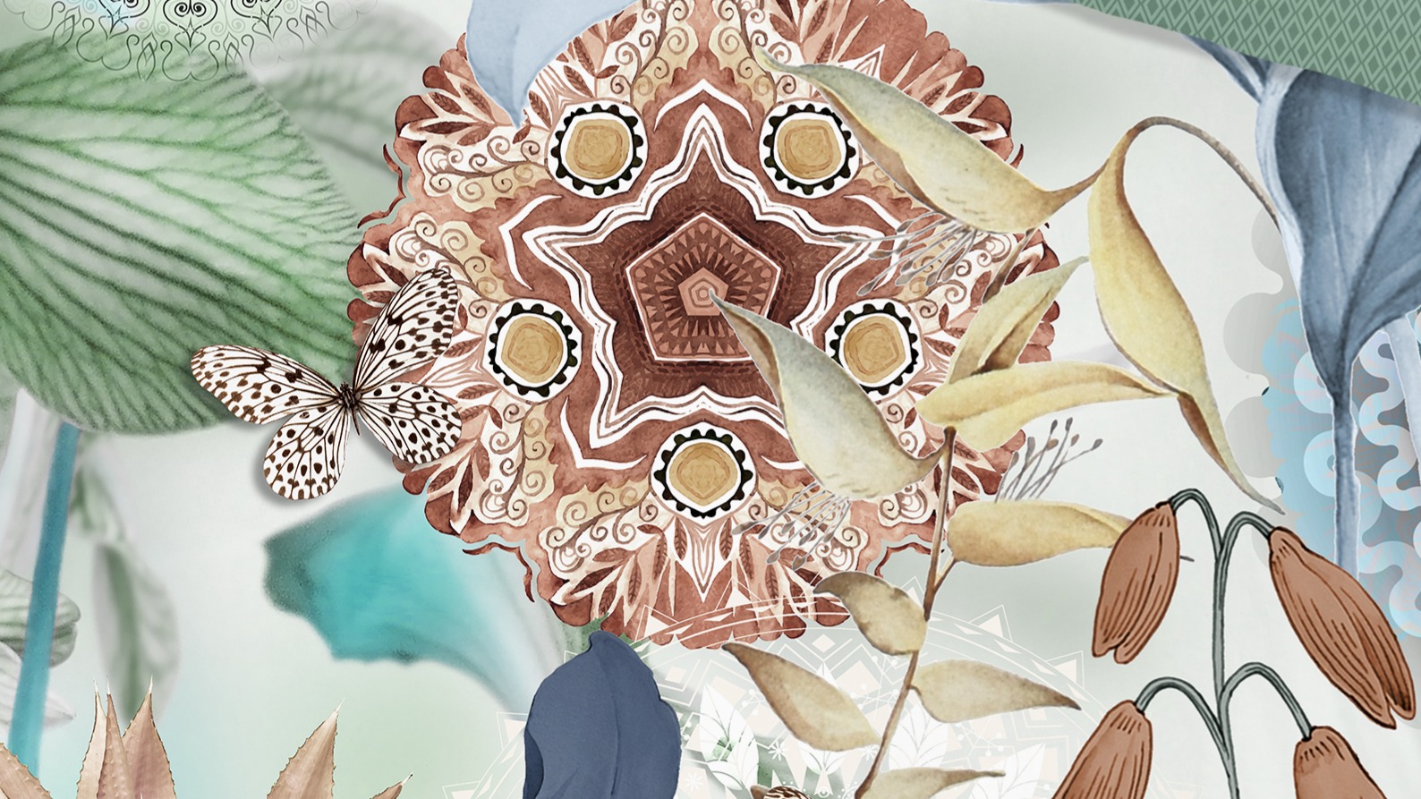 Dekbedovertrek Hip Zephir - Multi detail