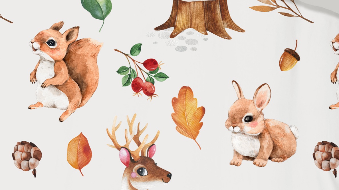 Dekbedovertrek Kids Good Morning Autumn - Multi detail