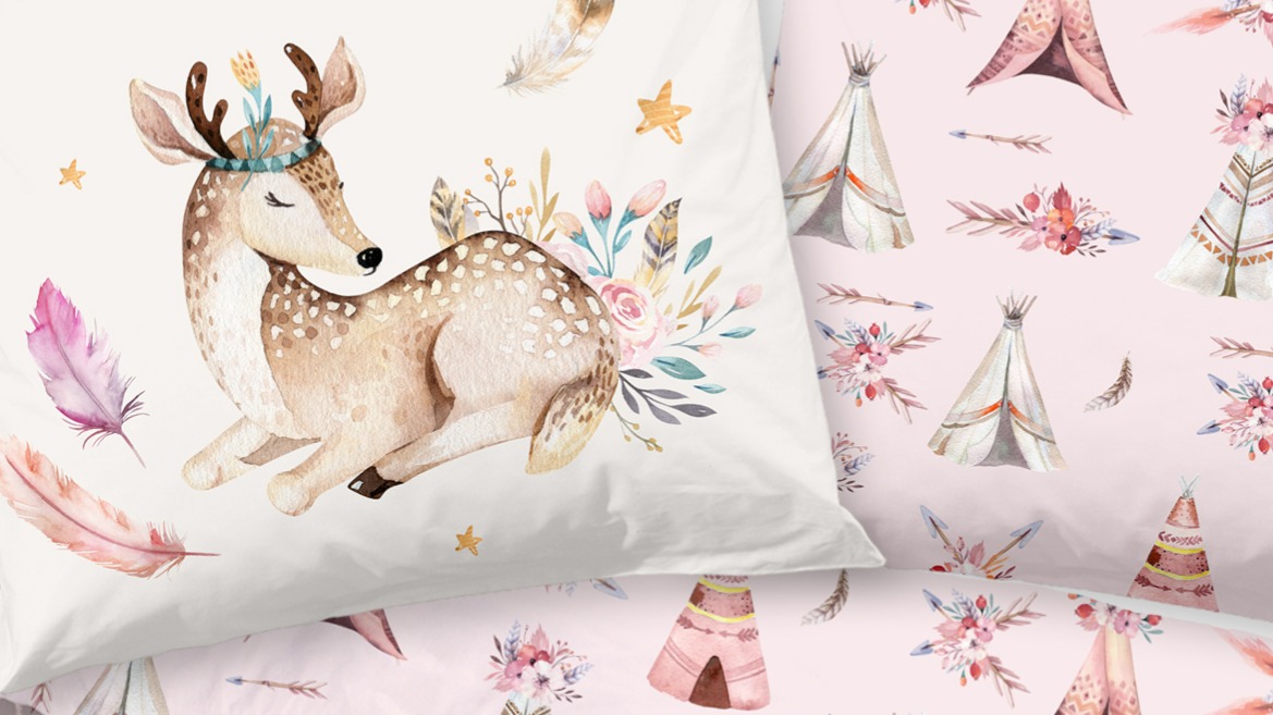 Dekbedovertrek Kids Good Morning Boho - Multi detail