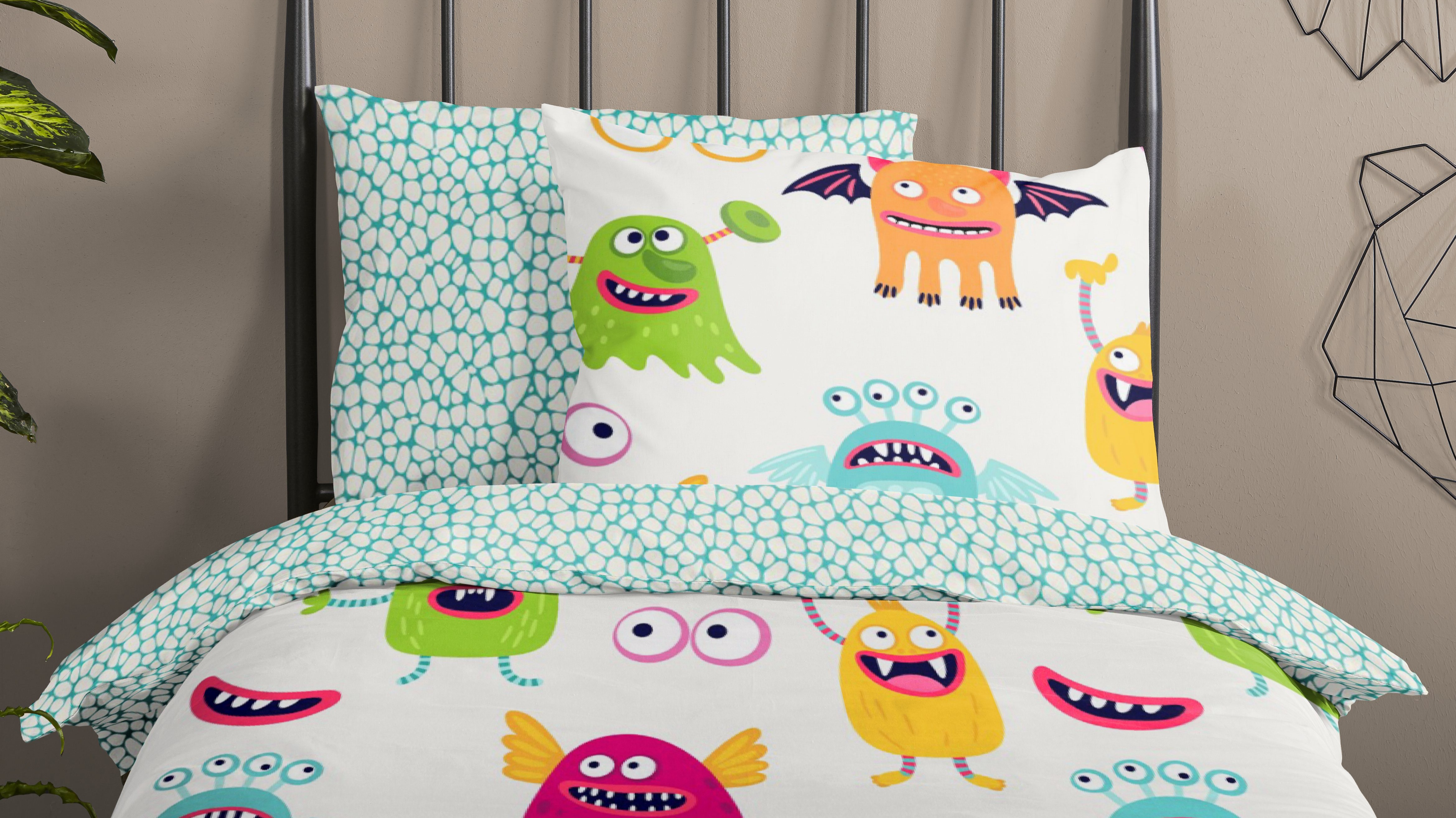 Dekbedovertrek Kids Good Morning Booh - Multi close up