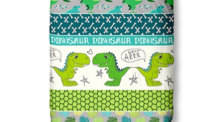 Dekbedovertrek Kids Good Morning Dinosaur - Multi detail