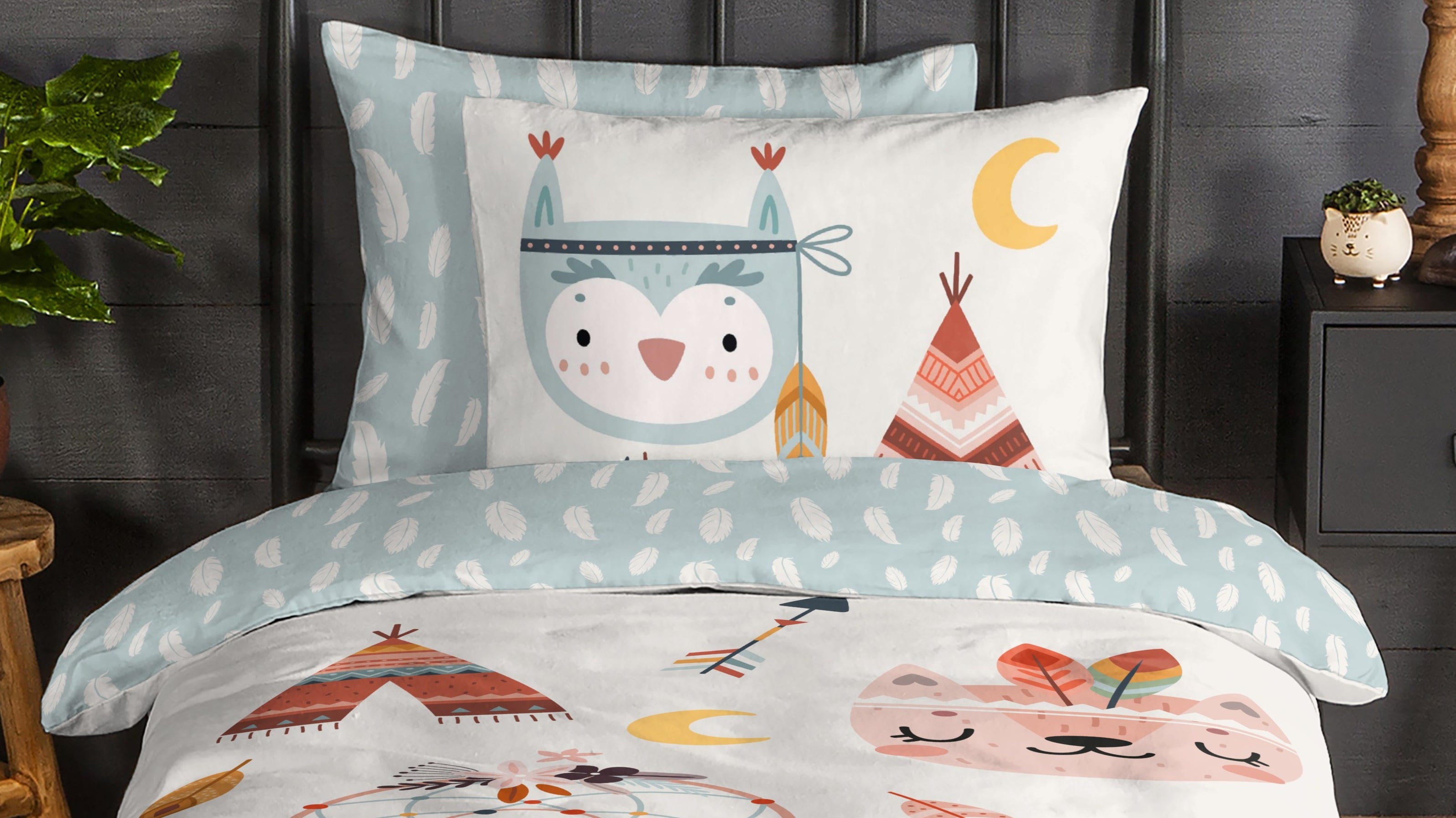 Dekbedovertrek Kids Good Morning Dreamy - Multi close up